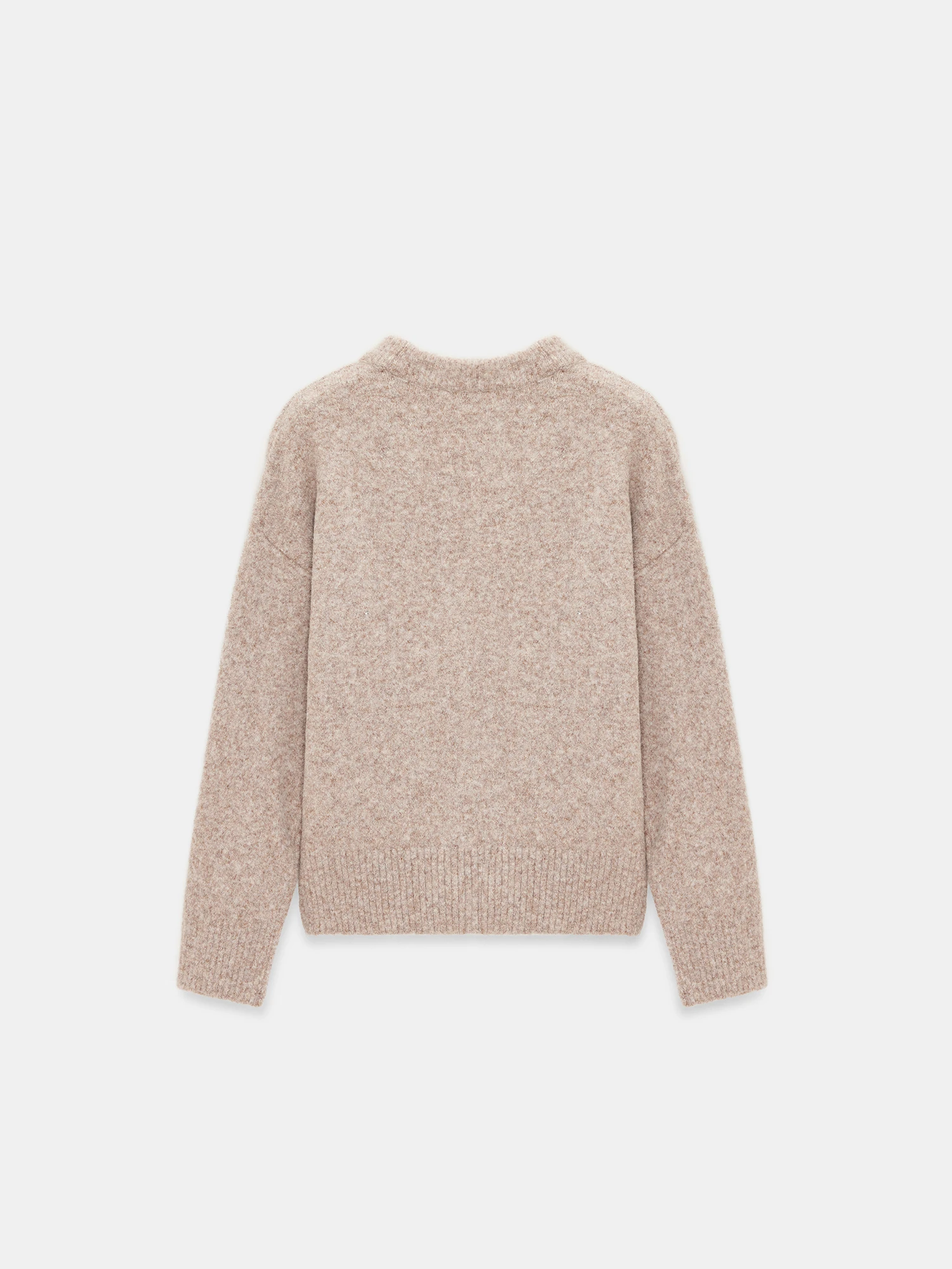 Yün Karışımlı Kalpli Kazak