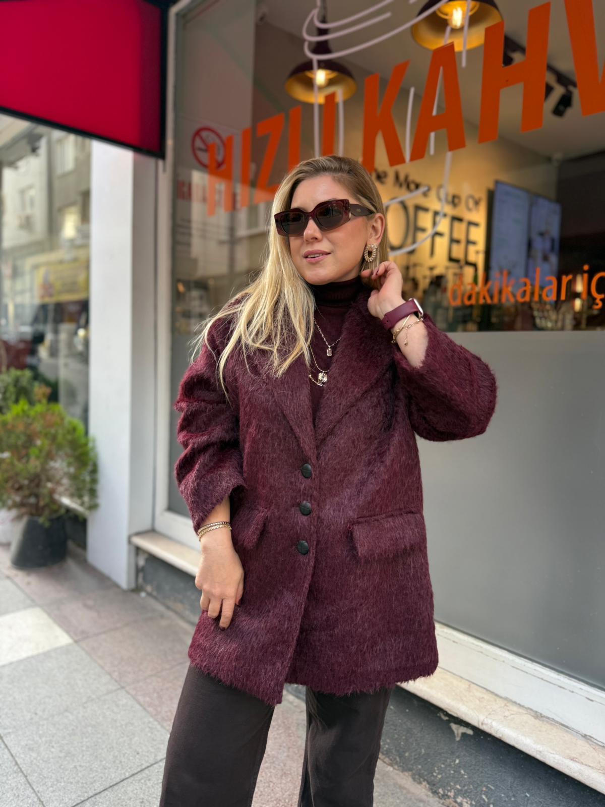 Kaşe Ceket Barcelona