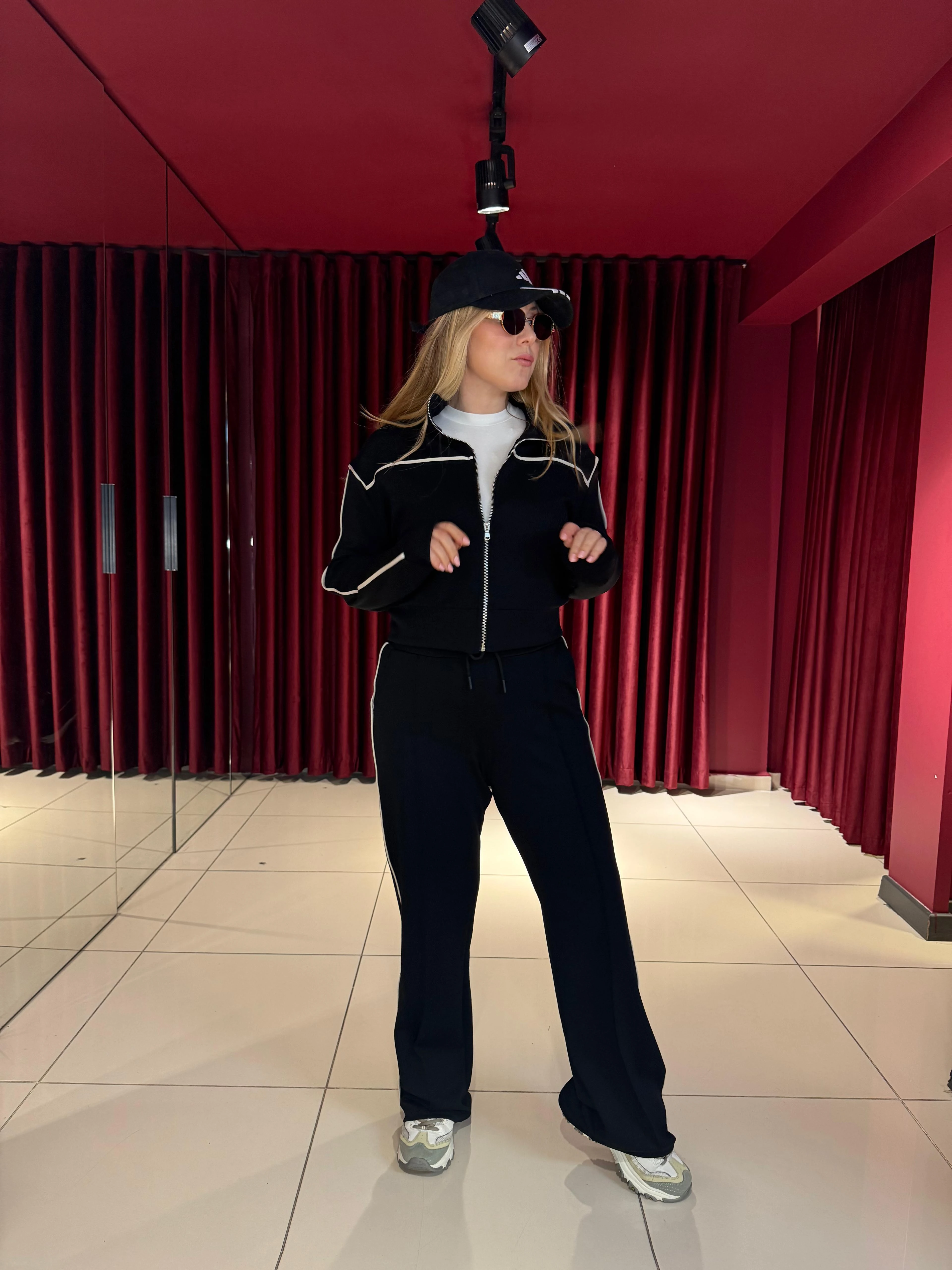 Orj Marka Fermuarlı Biyeli Modal Takım