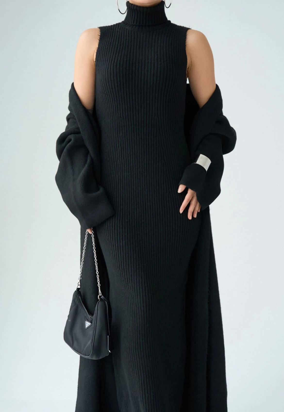 Triko Hırka Elbise Takım