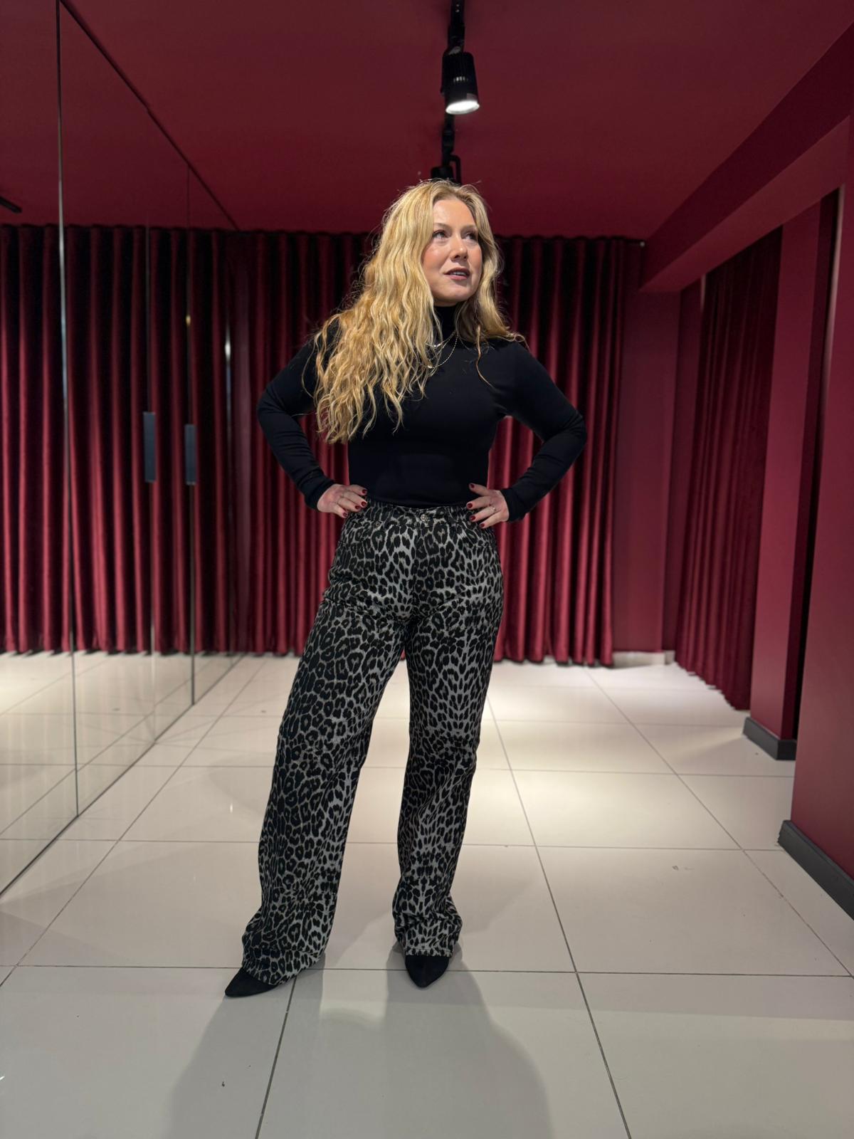 Leopar Straight Jean 