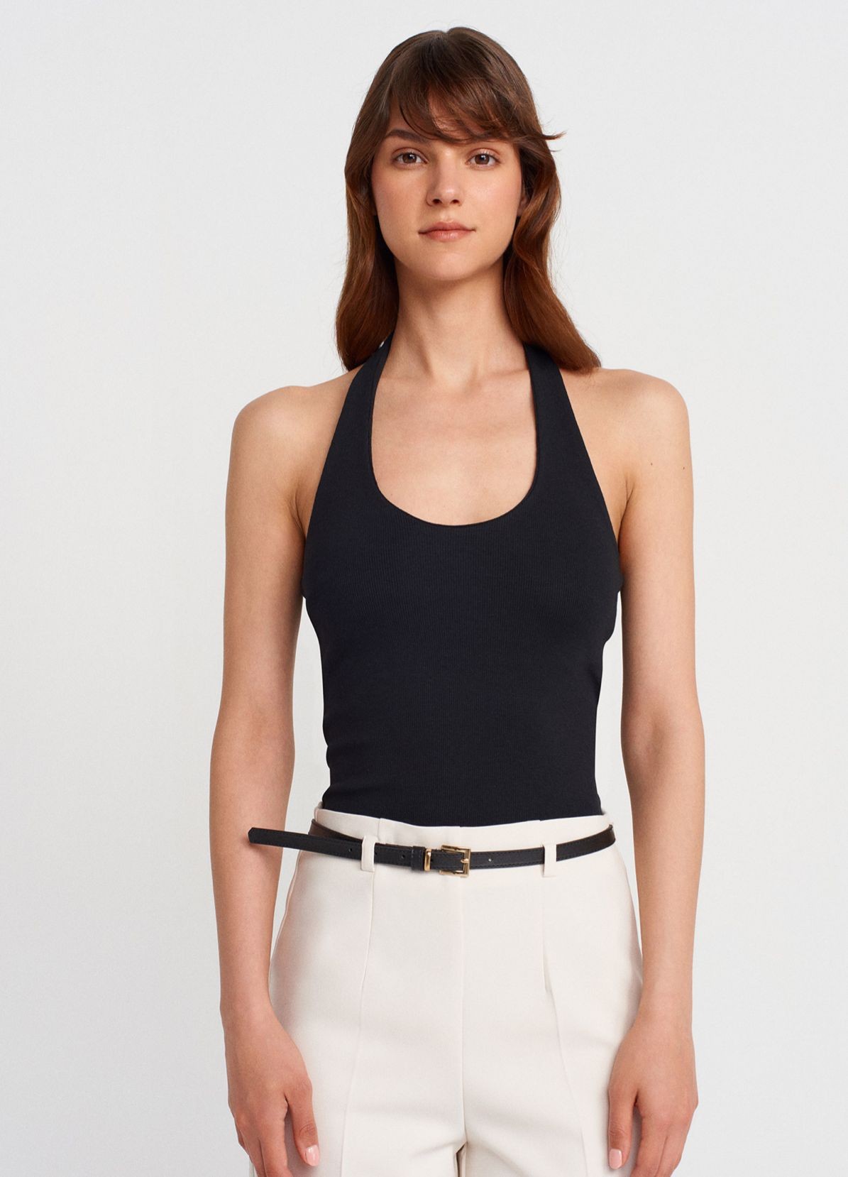 Halter Yaka Top