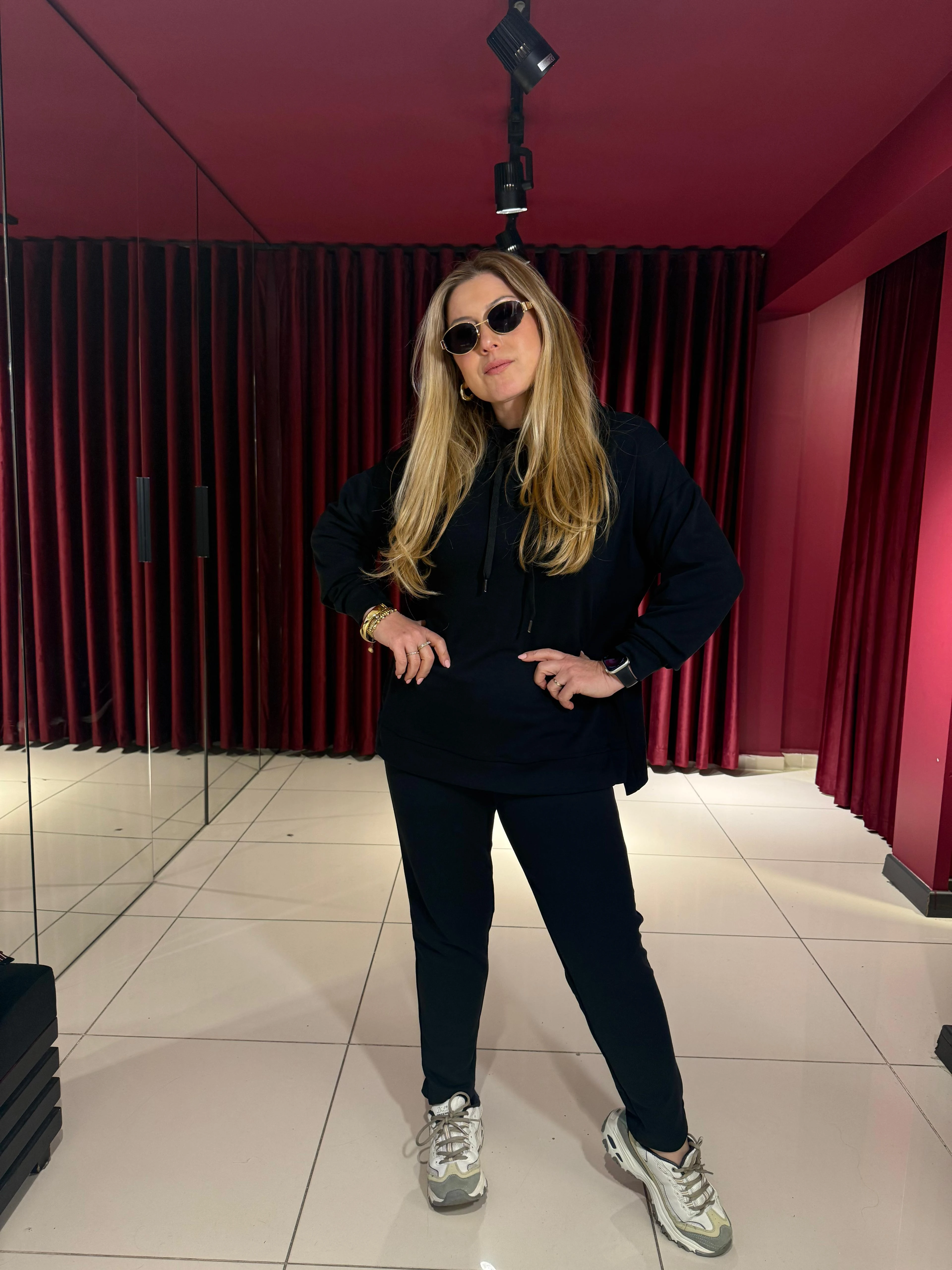 Orj Marka Kapüşonlu Eşofman Takım