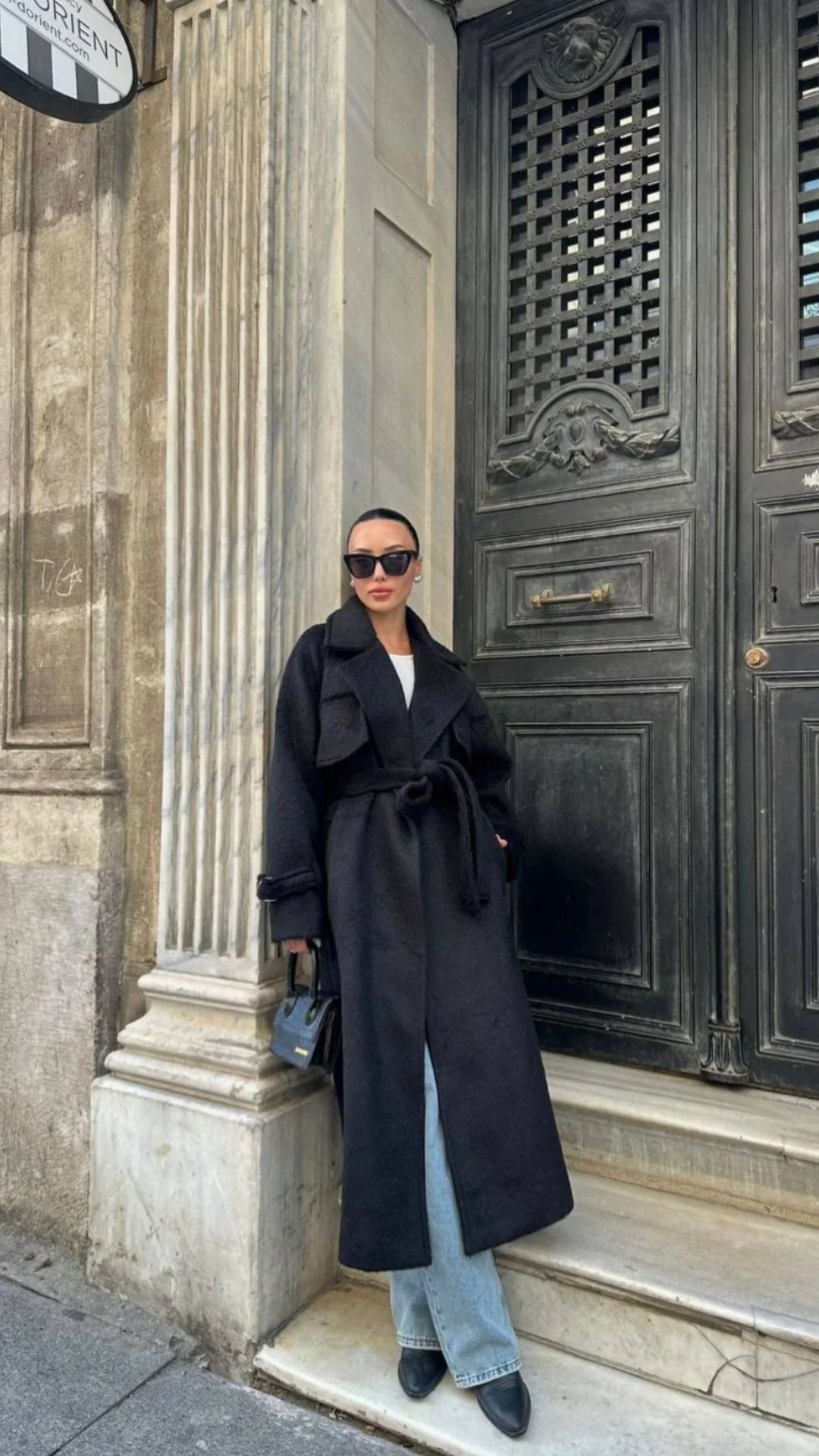 Premium Kuşaklı Kaban