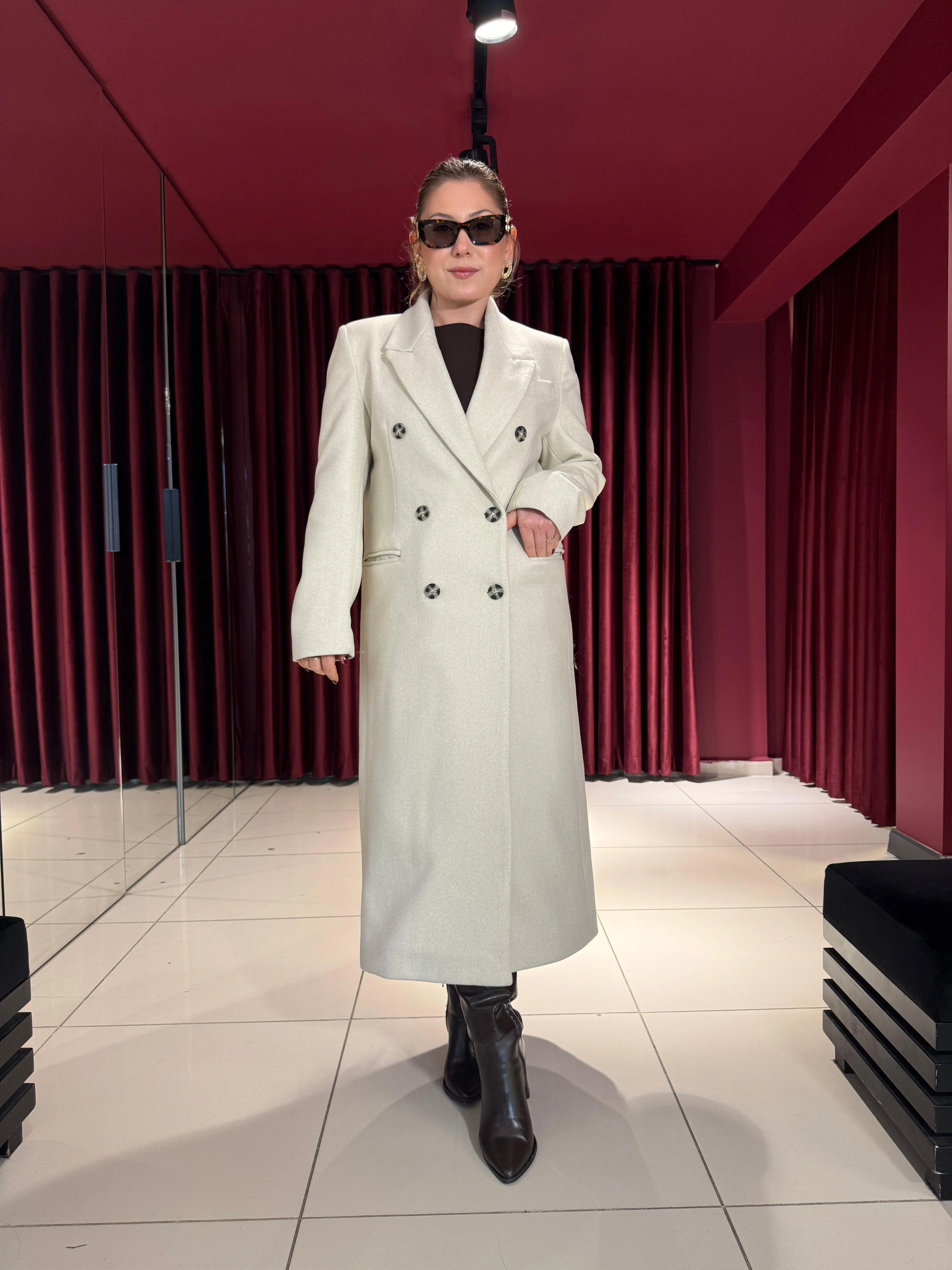 Massi Premium Kaşe Kaban