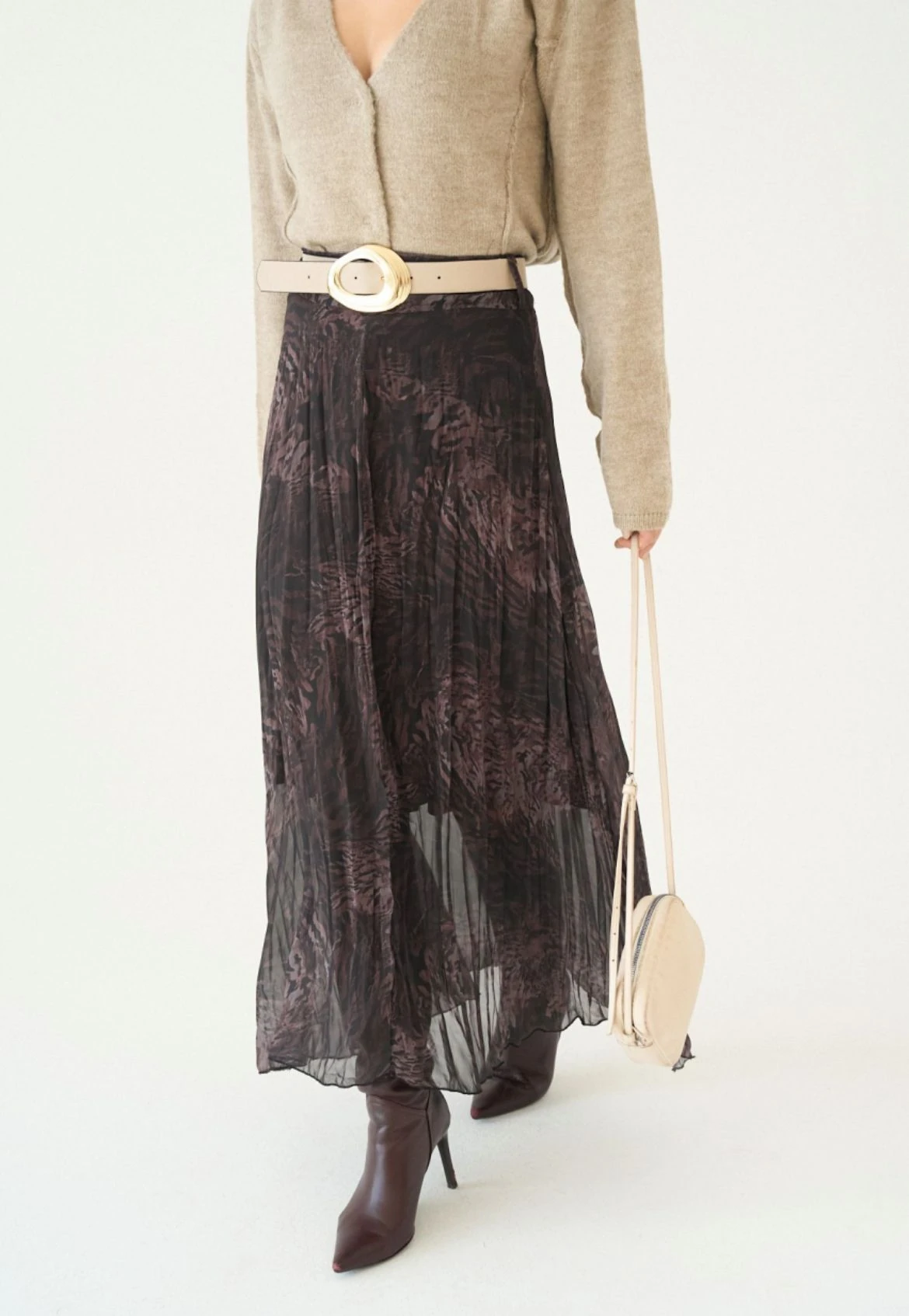 ZR Model Desenli Etek