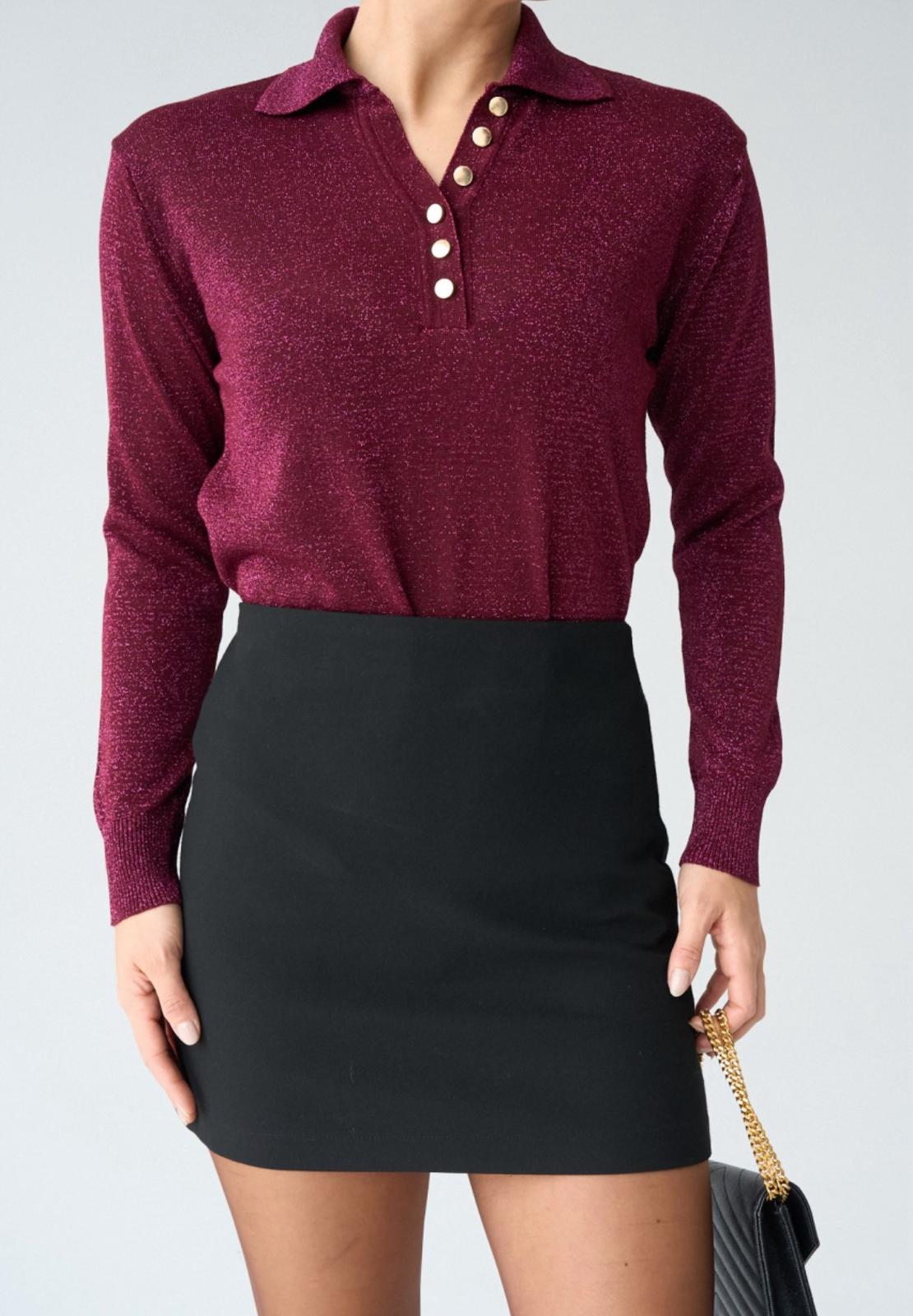 Simli Polo Yaka Kazak