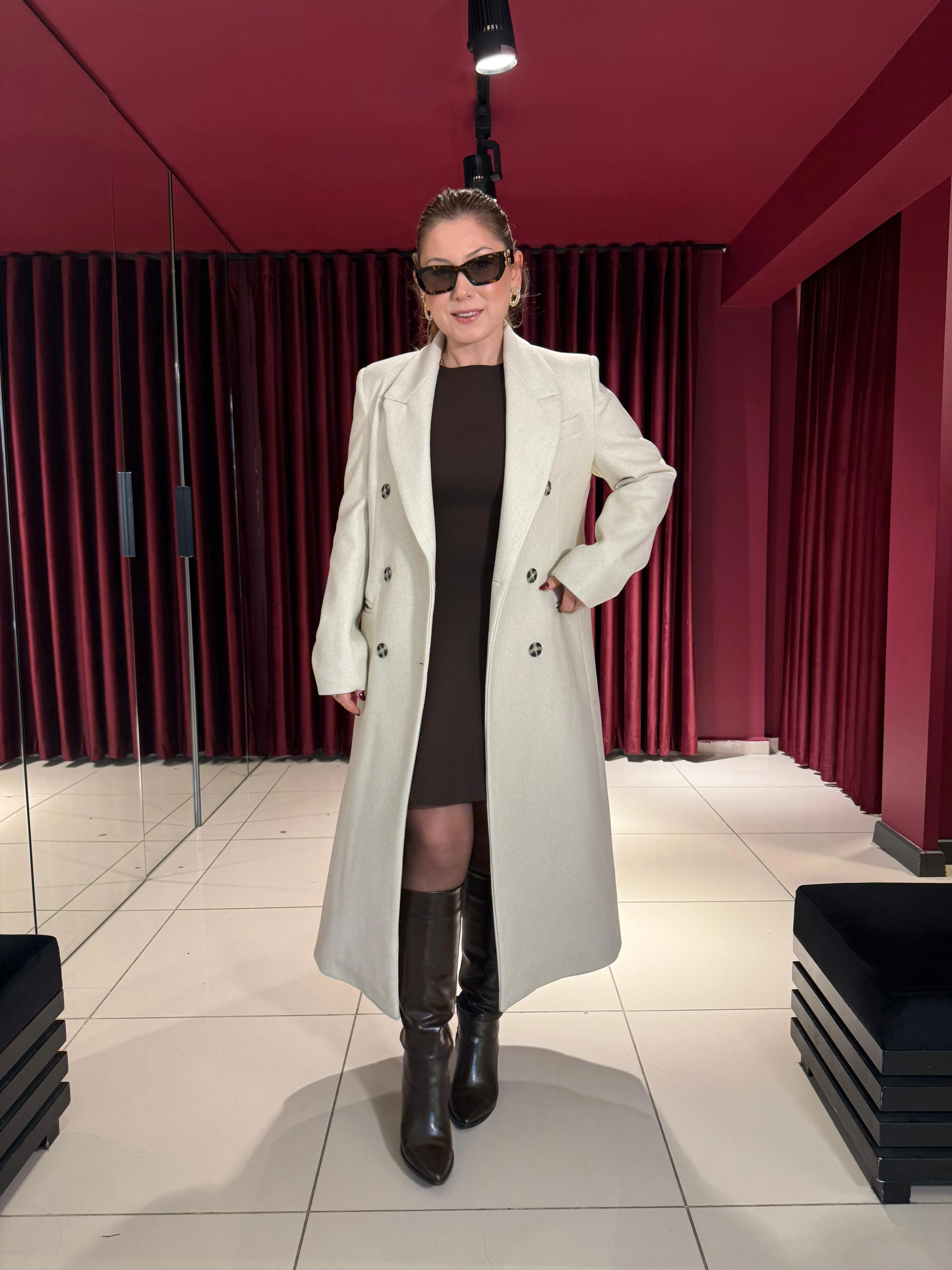 Massi Premium Kaşe Kaban