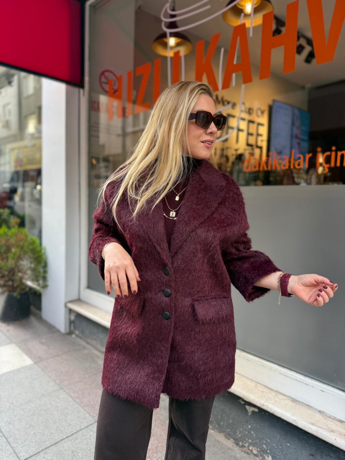 Kaşe Ceket Barcelona