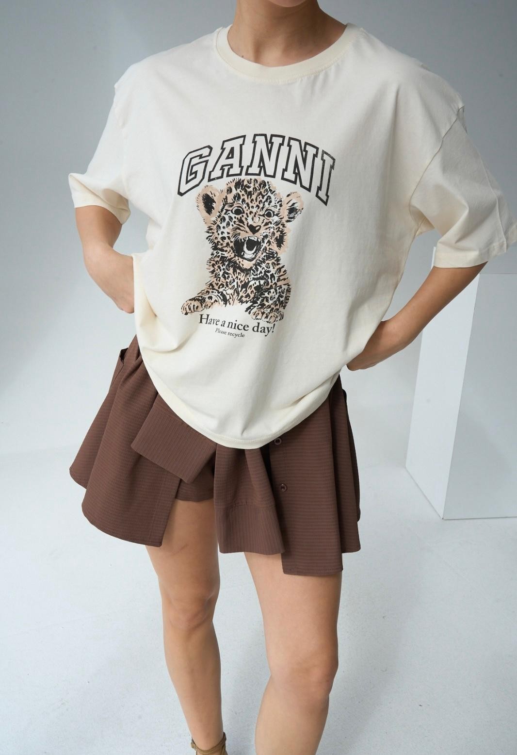 Baskılı Tiger T-Shirt 
