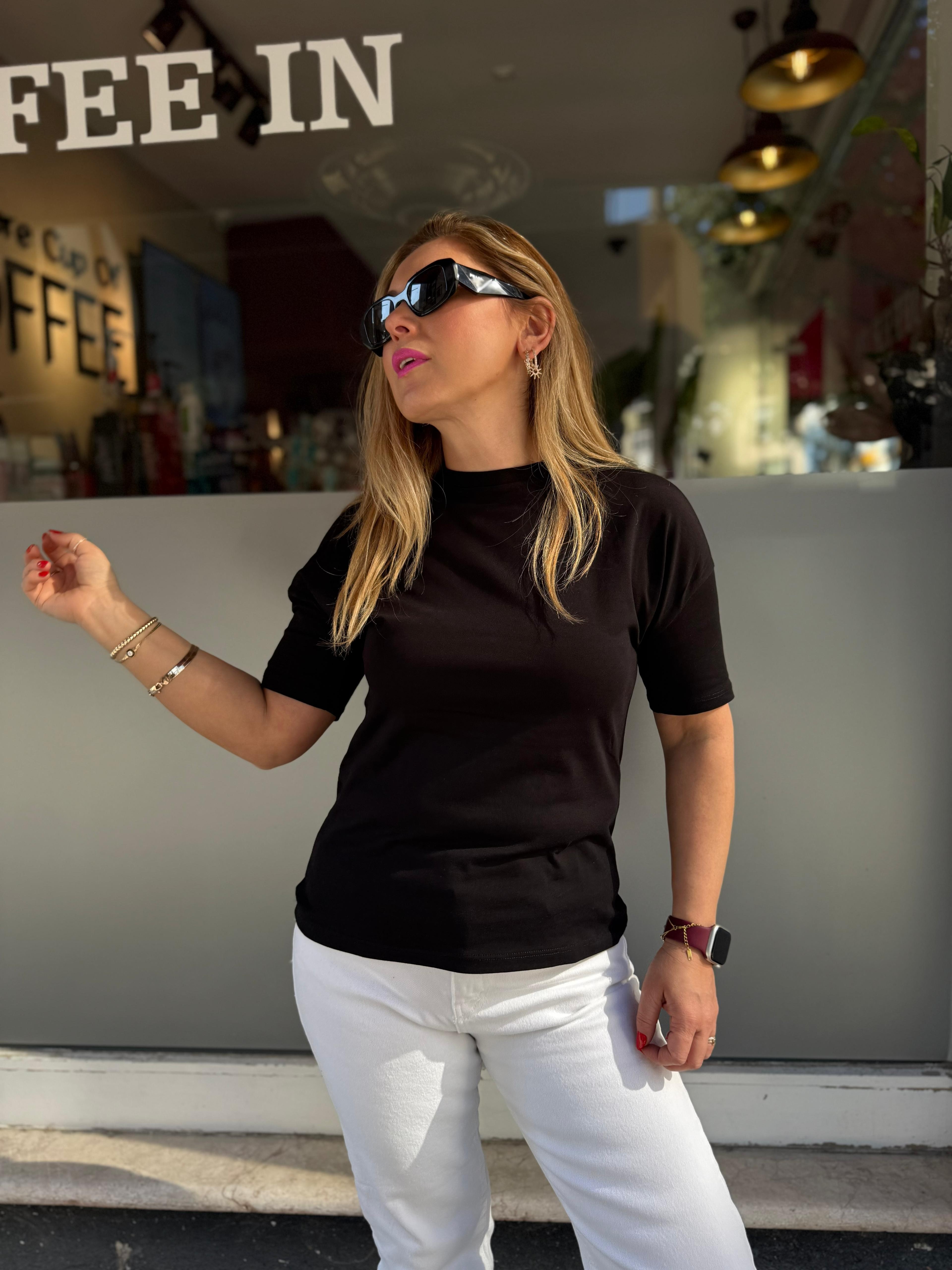 Likralı T-shirt