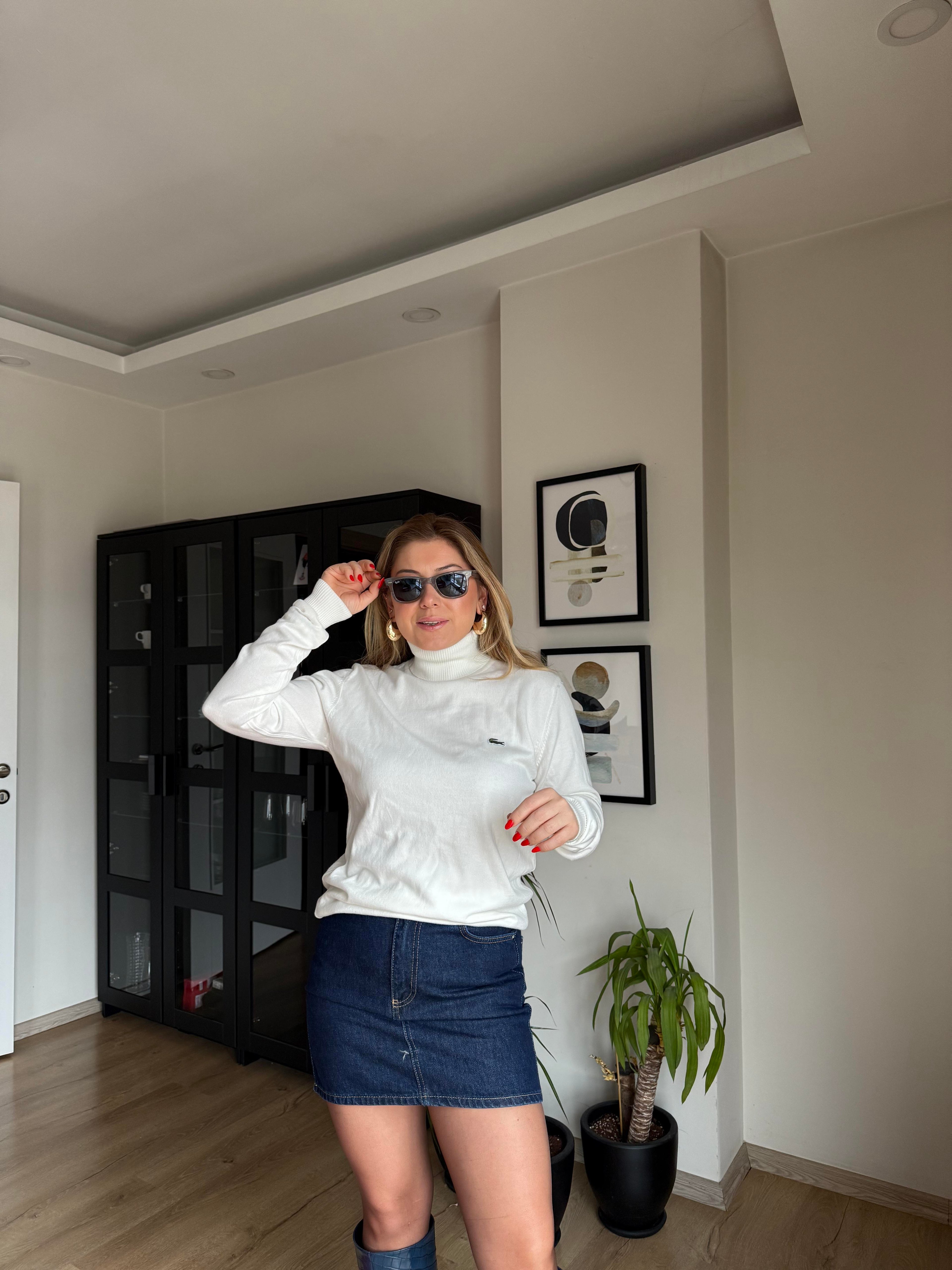Orjinal Marka Balıkçı Yaka Triko