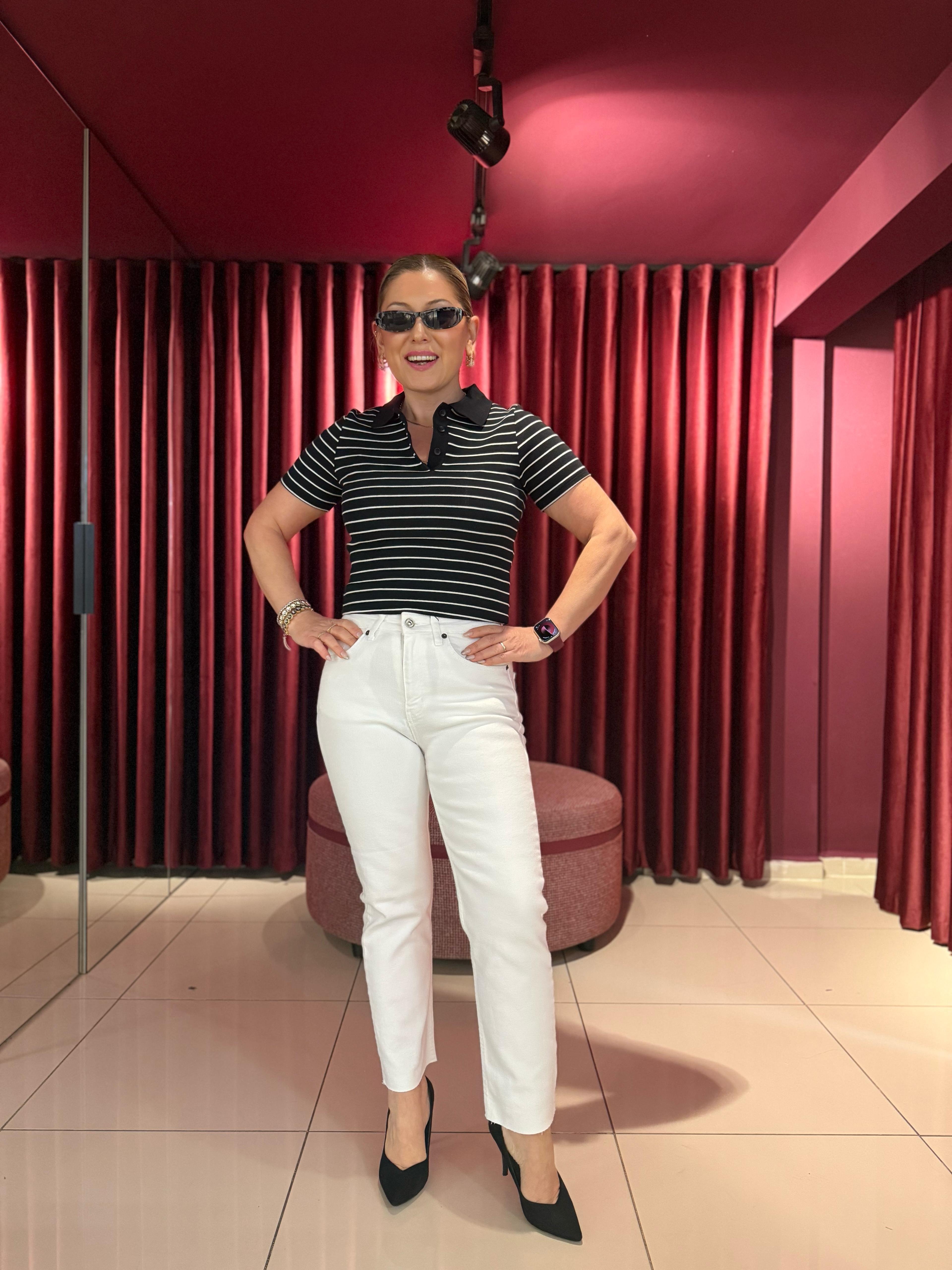 01 Likralı Boyfit Jean