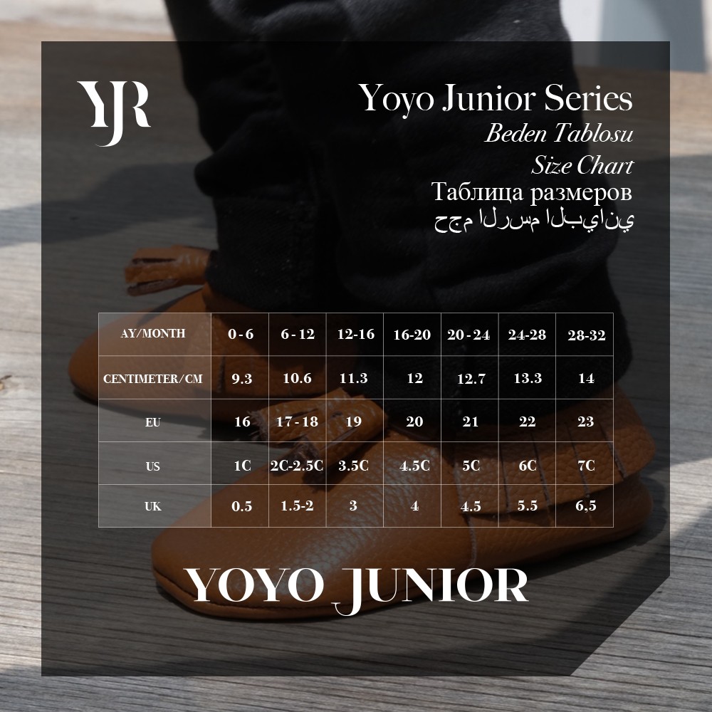 Yoyo Junior Bootie genuine leather in brown with suede laces and outer fur detail