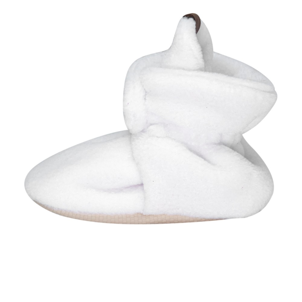 Caluu Baby Bootie Soft Fleece with snap button detail