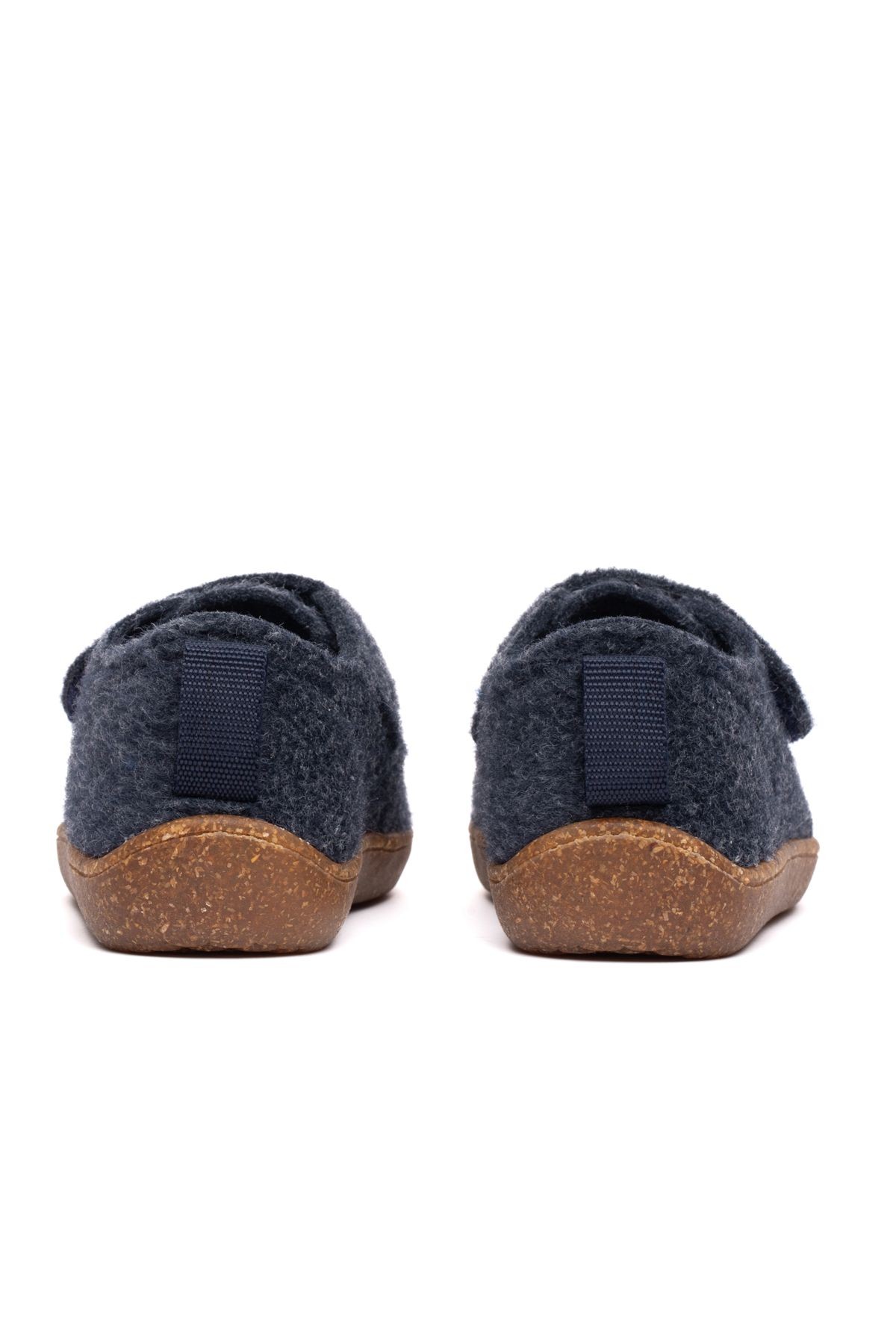 Barefoot Lacivert Keçe Kışlık Çocuk Ayakkabı