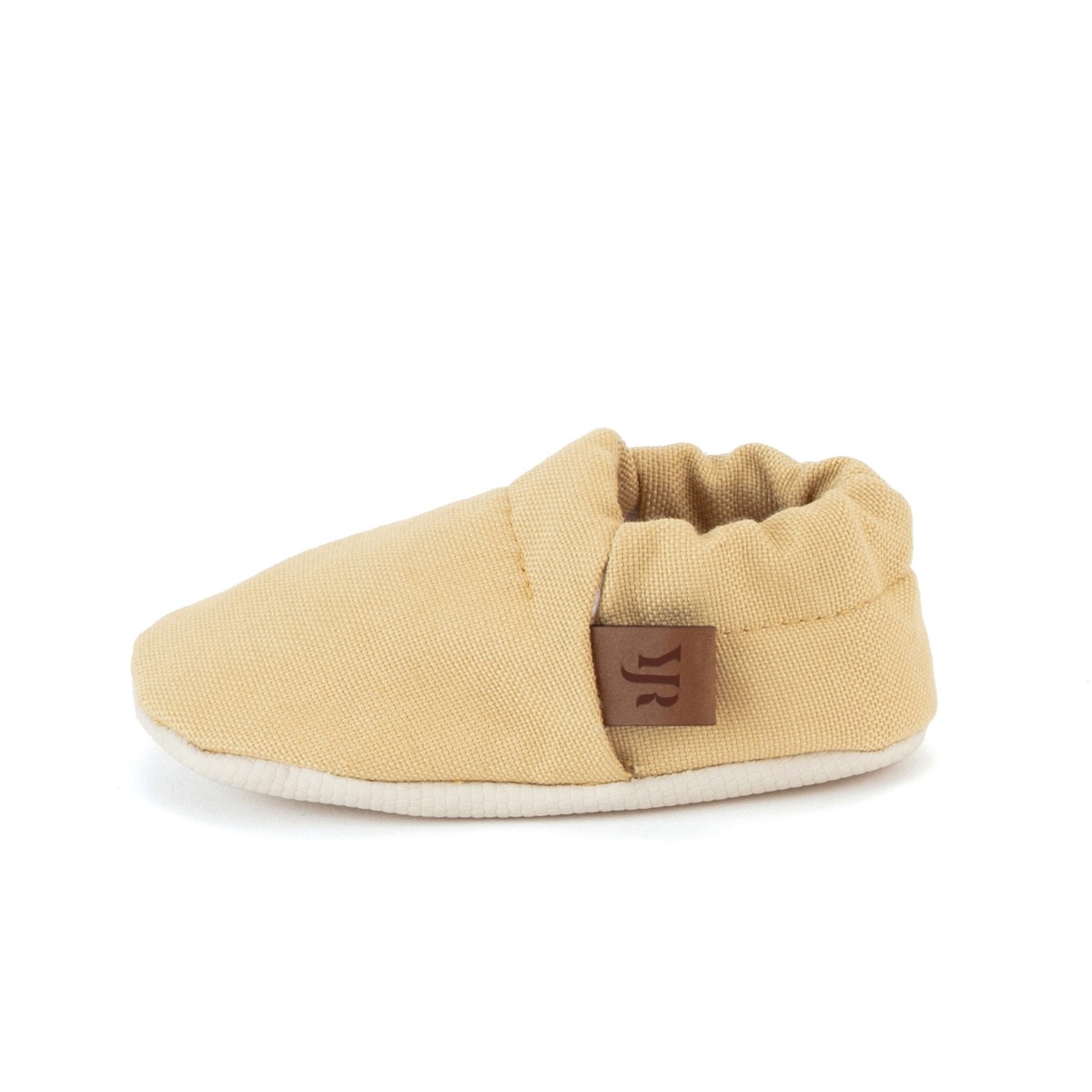 Beige Oeko-Tex Certified Baby Bootie