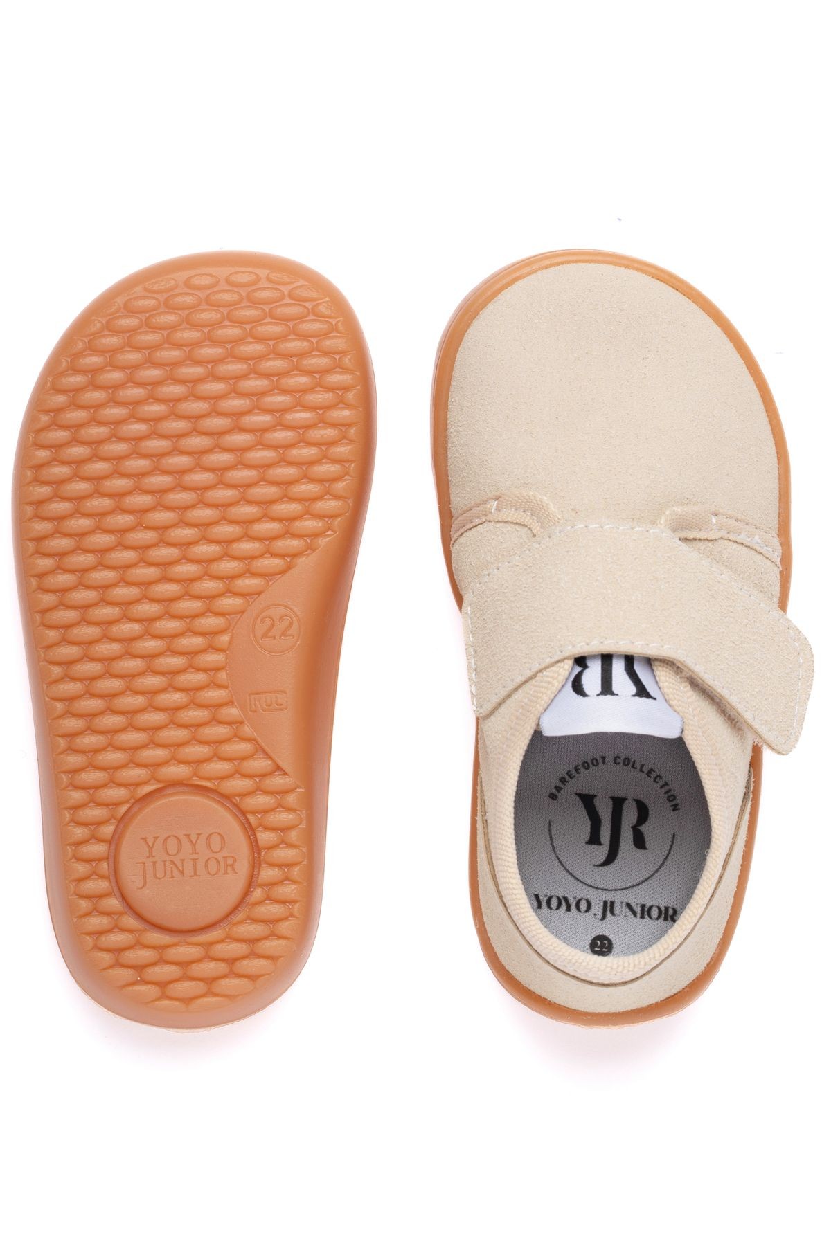 Krem Barefoot Çocuk Ayakkabı