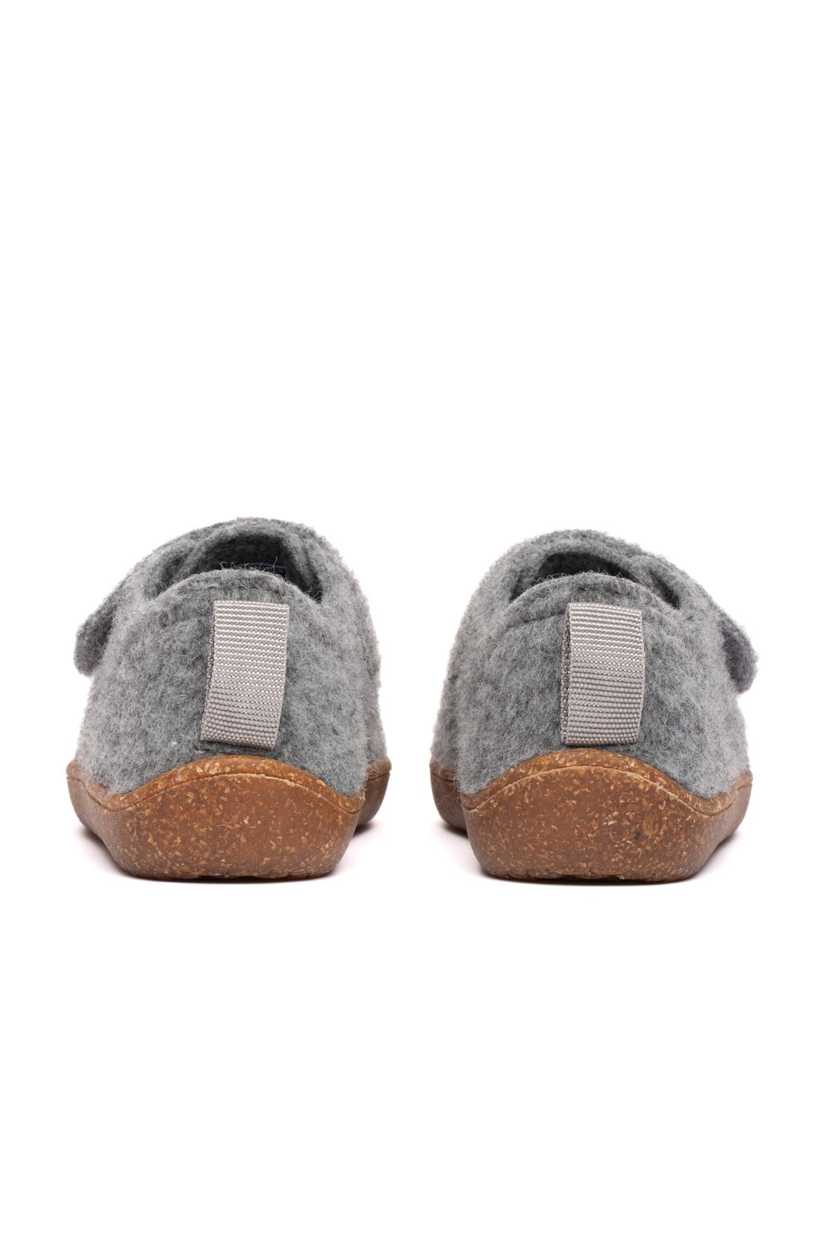 Barefoot Gri Keçe Kışlık Çocuk Ayakkabı