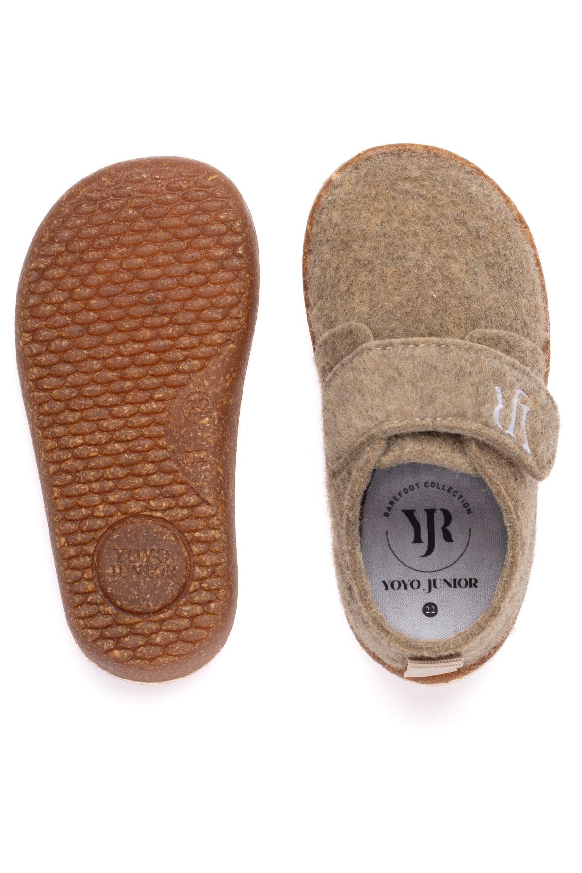 Barefoot Vizon Keçe Kışlık Çocuk Ayakkabı