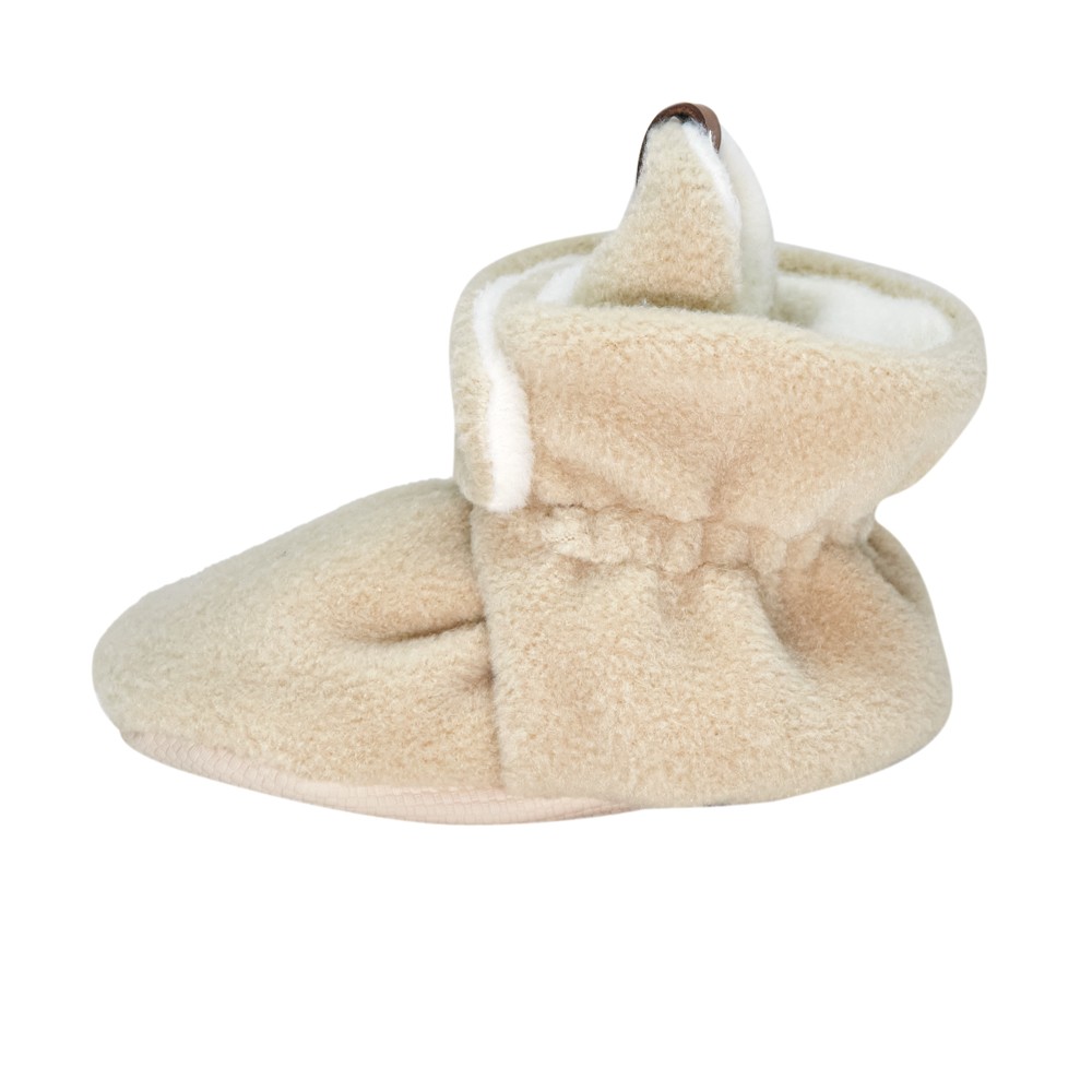 Caluu Baby Bootie Soft Fleece with snap button detail