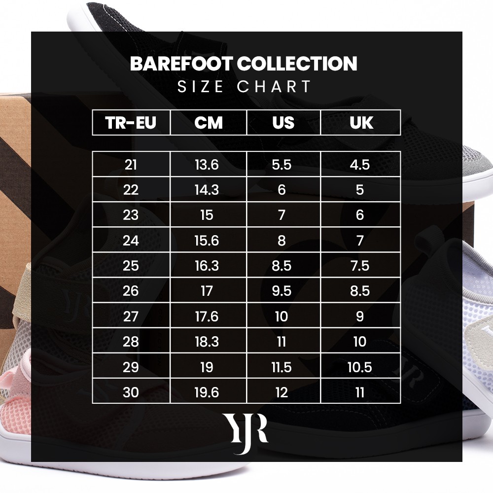 Krem Barefoot Çocuk Ayakkabı