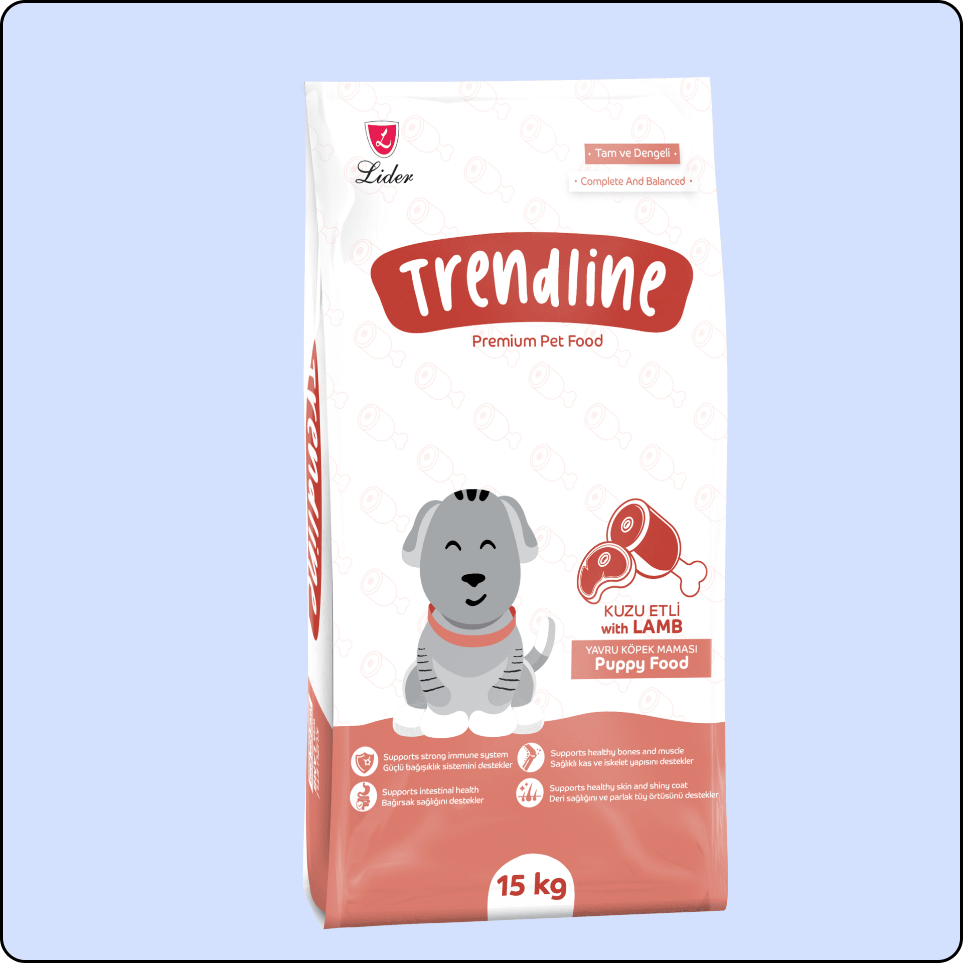 Trendline Biftekli Yavru Köpek Maması 15 kg 