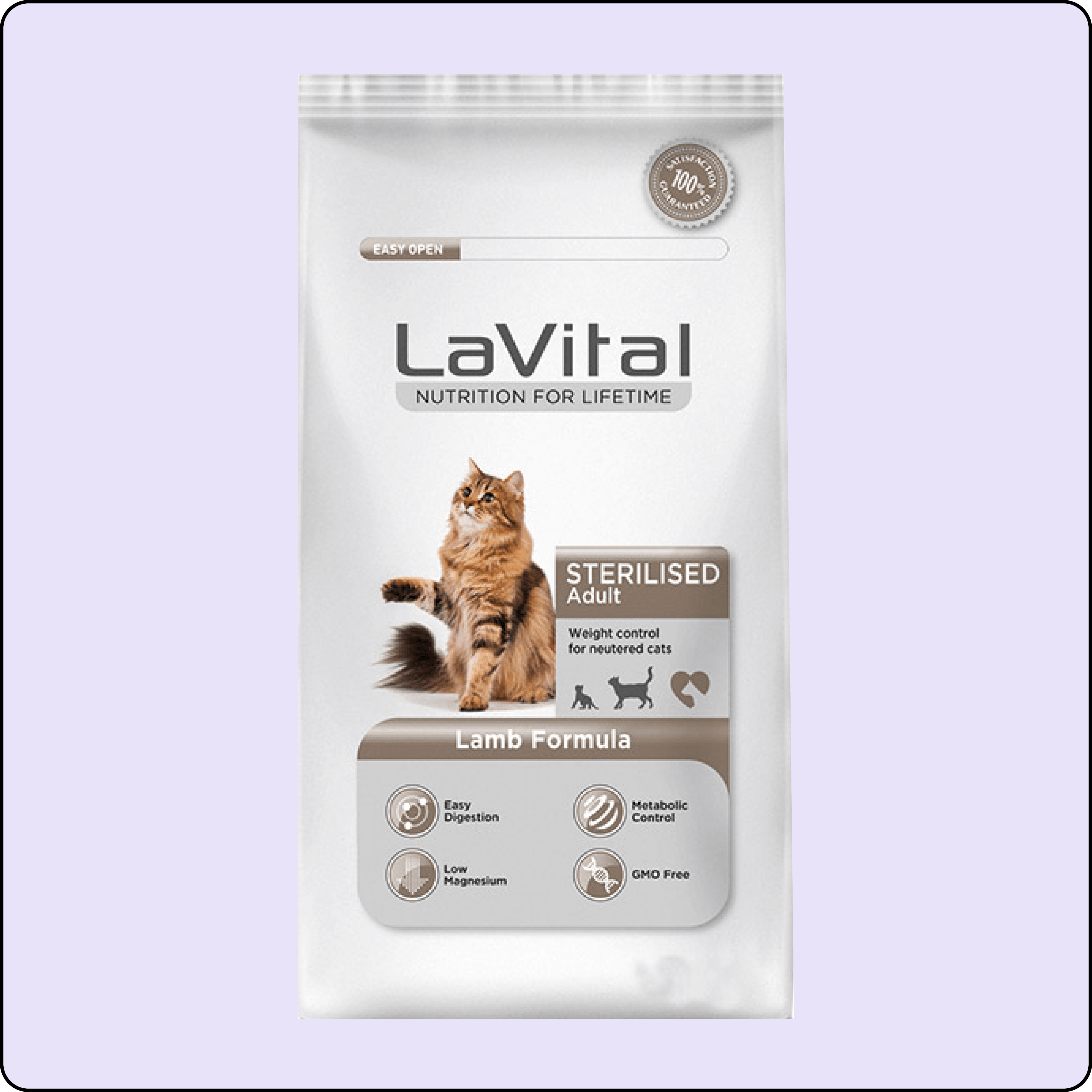 LaVital Sterilised Kuzu Etli Kısırlaştırılmış Yetişkin Kedi Maması 12 kg