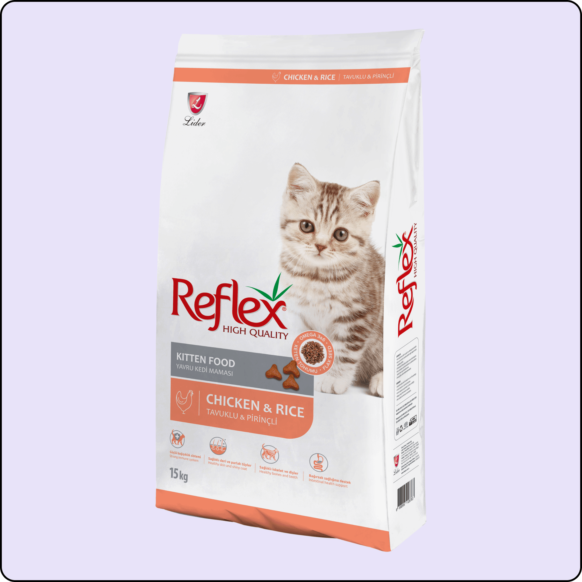 Reflex Kitten Tavuklu Yavru Kedi Maması 15+1 kg