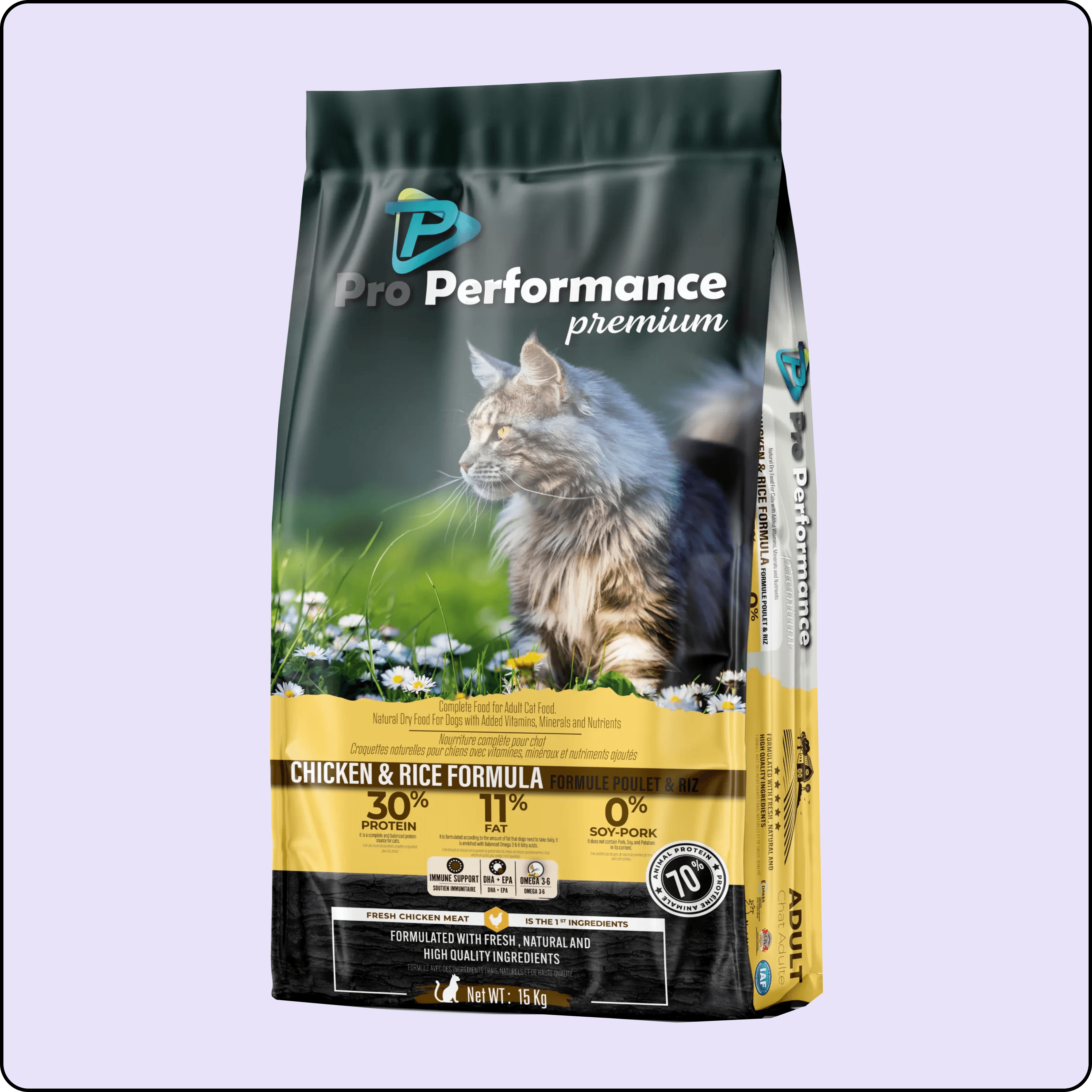 Pro Performance Tavuklu ve Pirinçli Yetişkin Kedi Maması 15 kg 