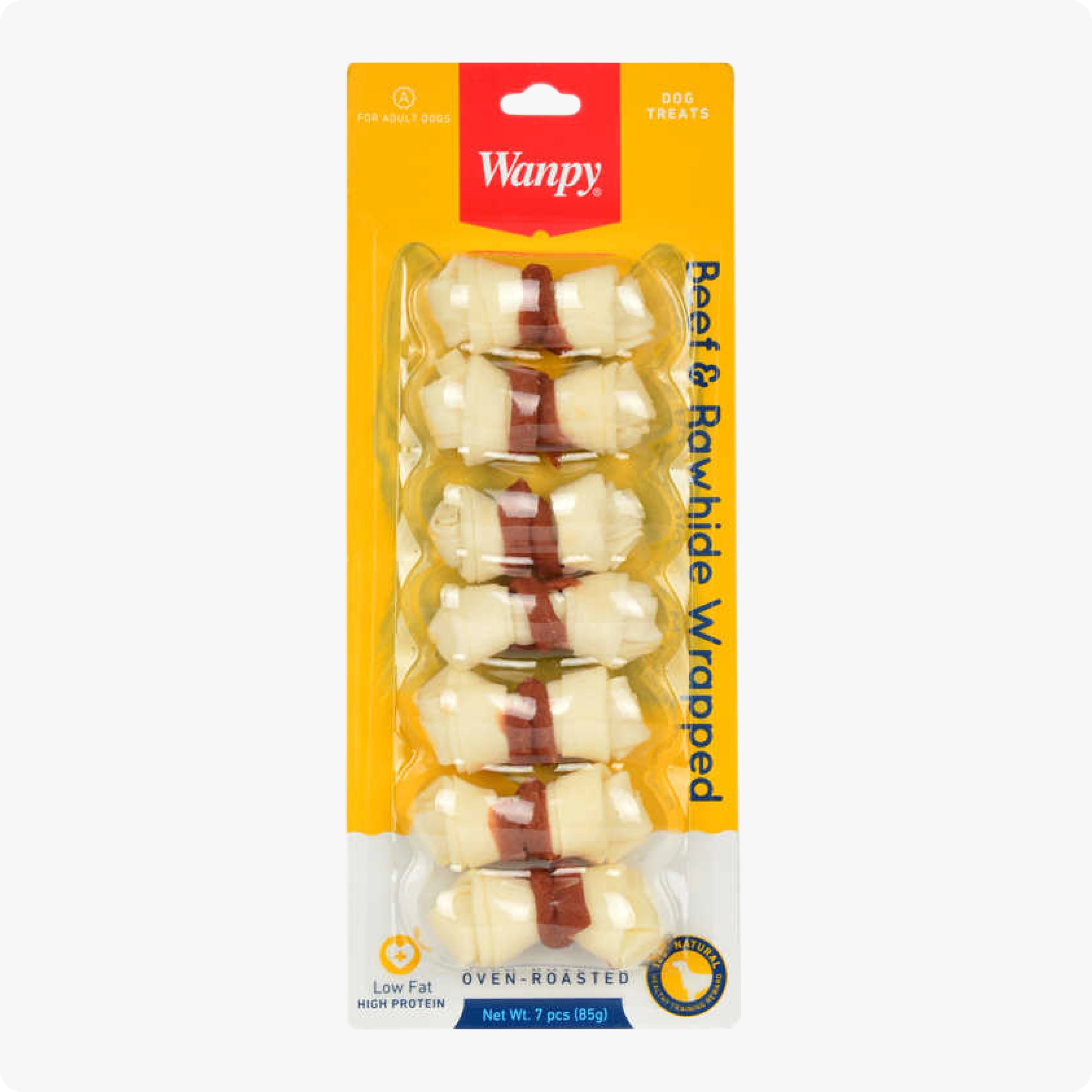 Wanpy Ördek ve Biftek Eti Sargılı Yüksek Proteinli Köpek Ödülü 85 gr