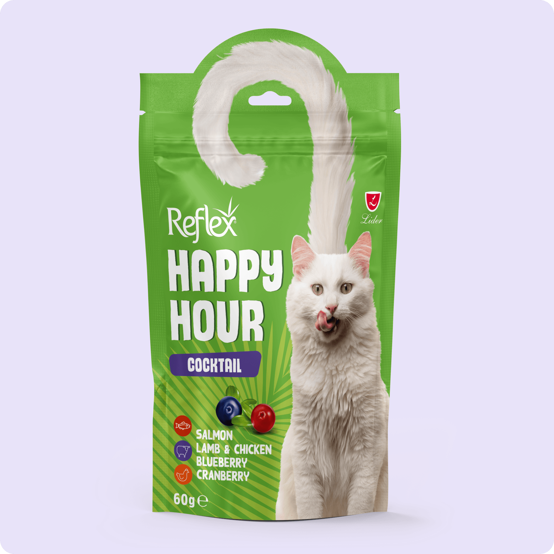 Reflex Happy Hour Kokteyl Kedi Ödül Maması 60 gr