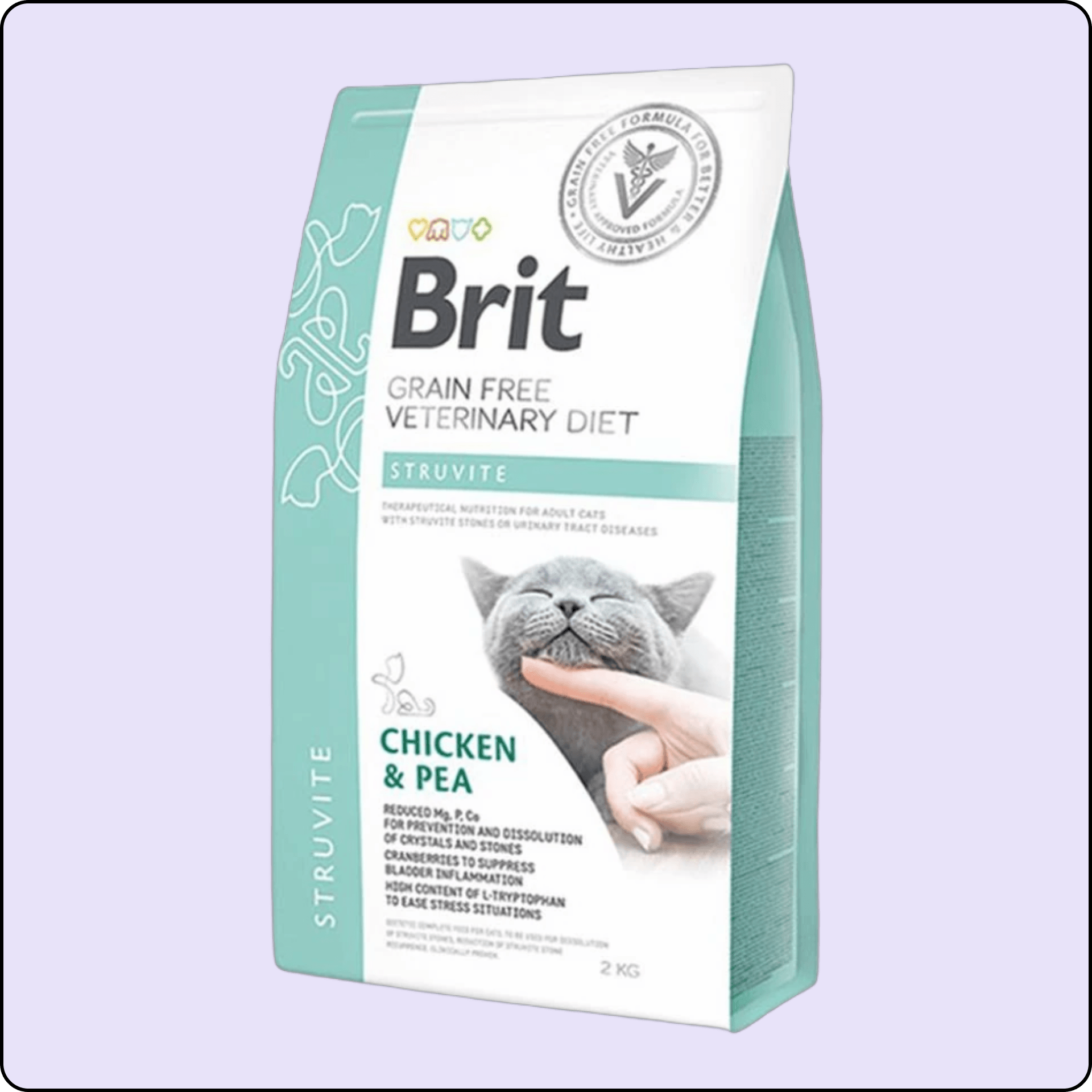 Brit Veterinary Diet Struvite İdrar Yolu Sağlığı Destekleyici Tahılsız Kedi Maması 2 kg