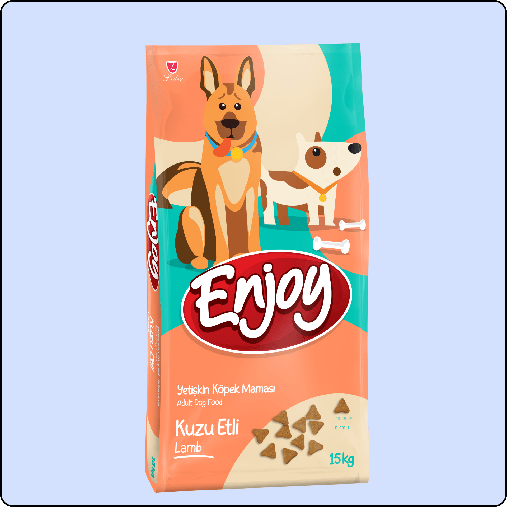 Enjoy Kuzu Etli ve Pirinçli Köpek Maması 15 kg