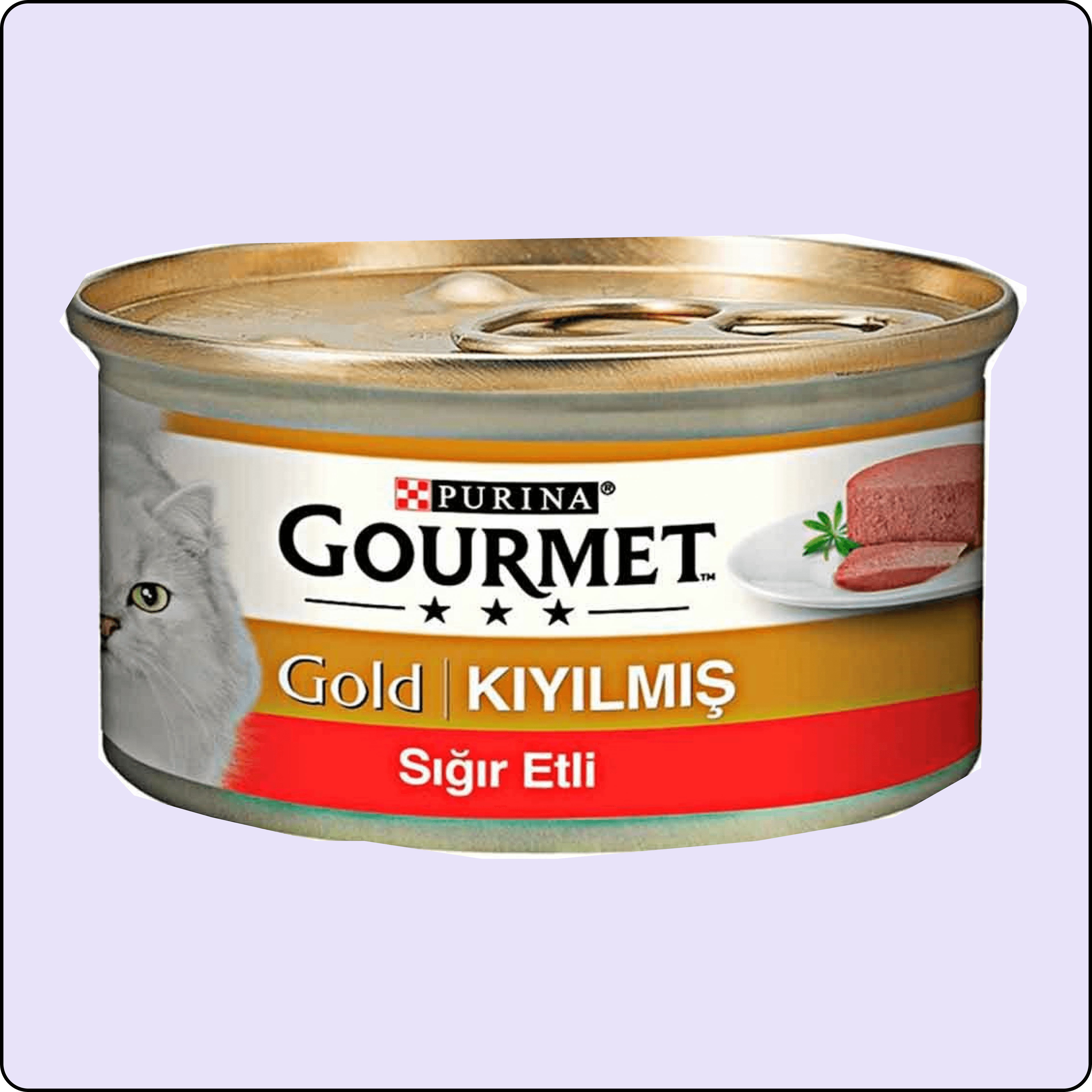 Gourmet Gold Kıyılmış Sığır Etli Kedi Konservesi 85 gr