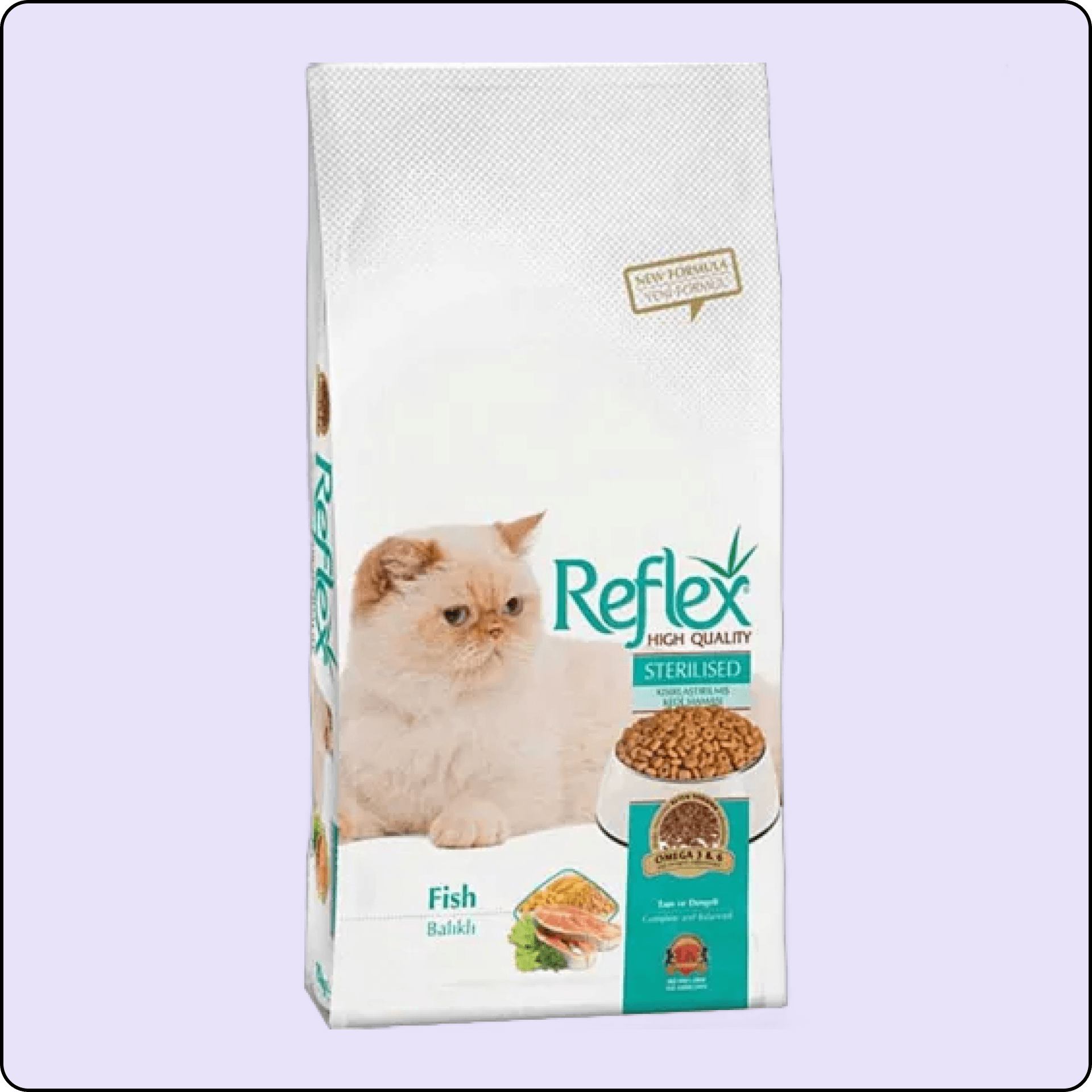 Reflex Balıklı Kısırlaştırılmış Yetişkin Kedi Maması 2 Kg