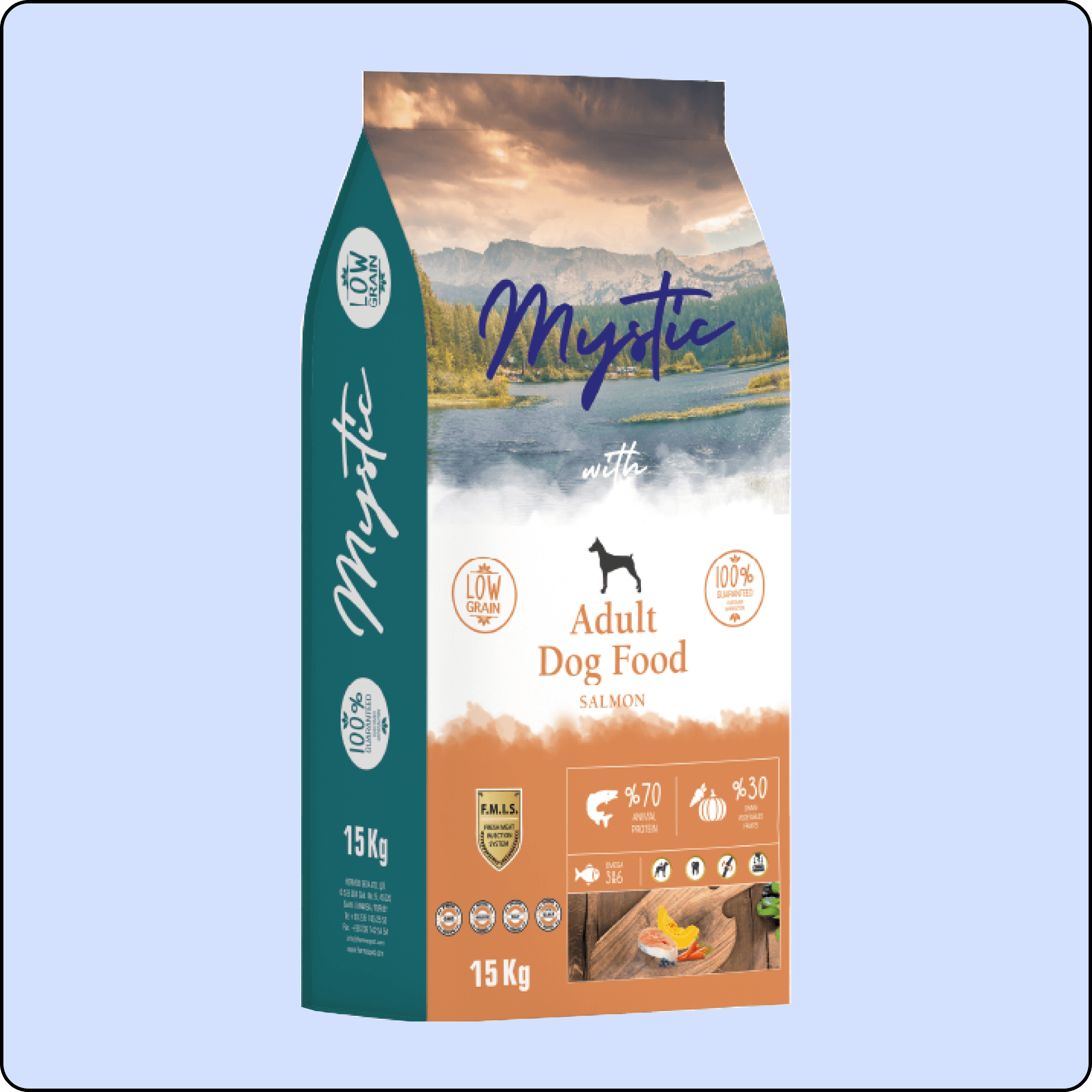 Mystic Yetişkin Köpek Maması Somonlu 15 Kg