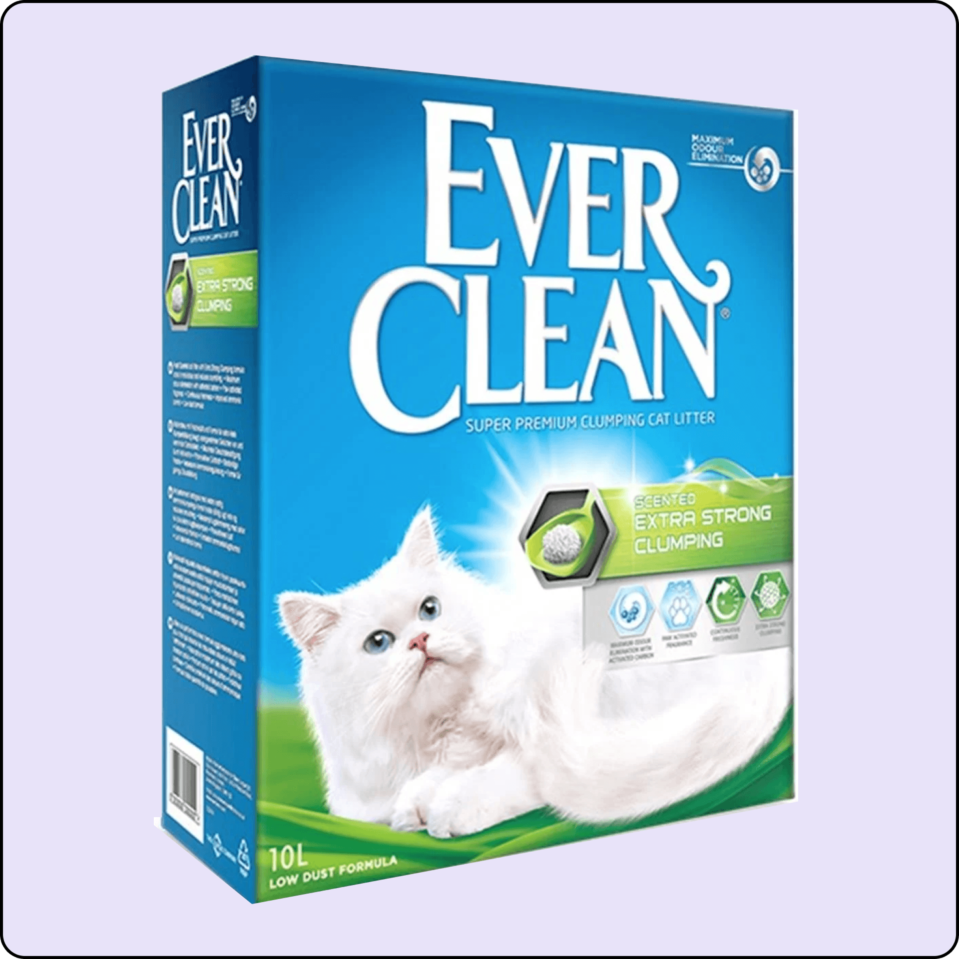 Ever Clean Extra Strong Kokulu Topaklanan Kedi Kumu 10 lt