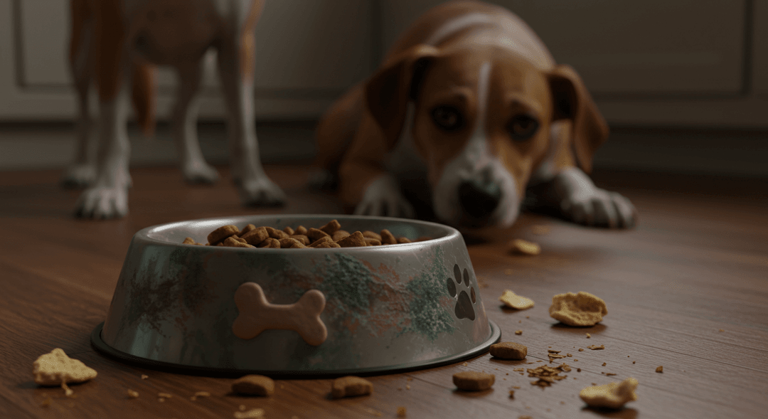 Bakteri üremesini önlemek ve köpeğinizin mamasının taze kalmasını sağlamak için temiz mama kapları.