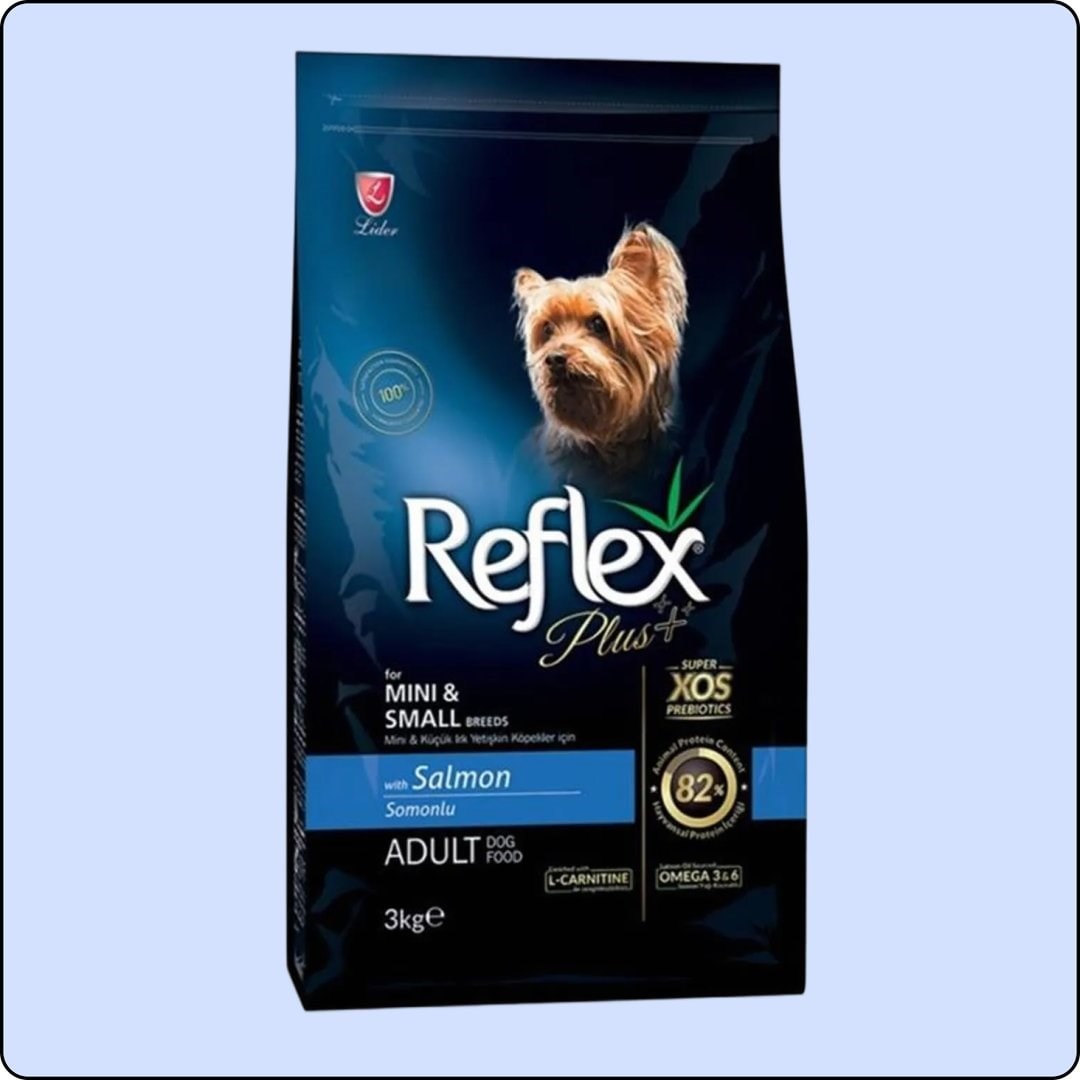 Reflex Plus Somonlu Küçük Irk Yetişkin Köpek Maması 3 kg 3 Adet