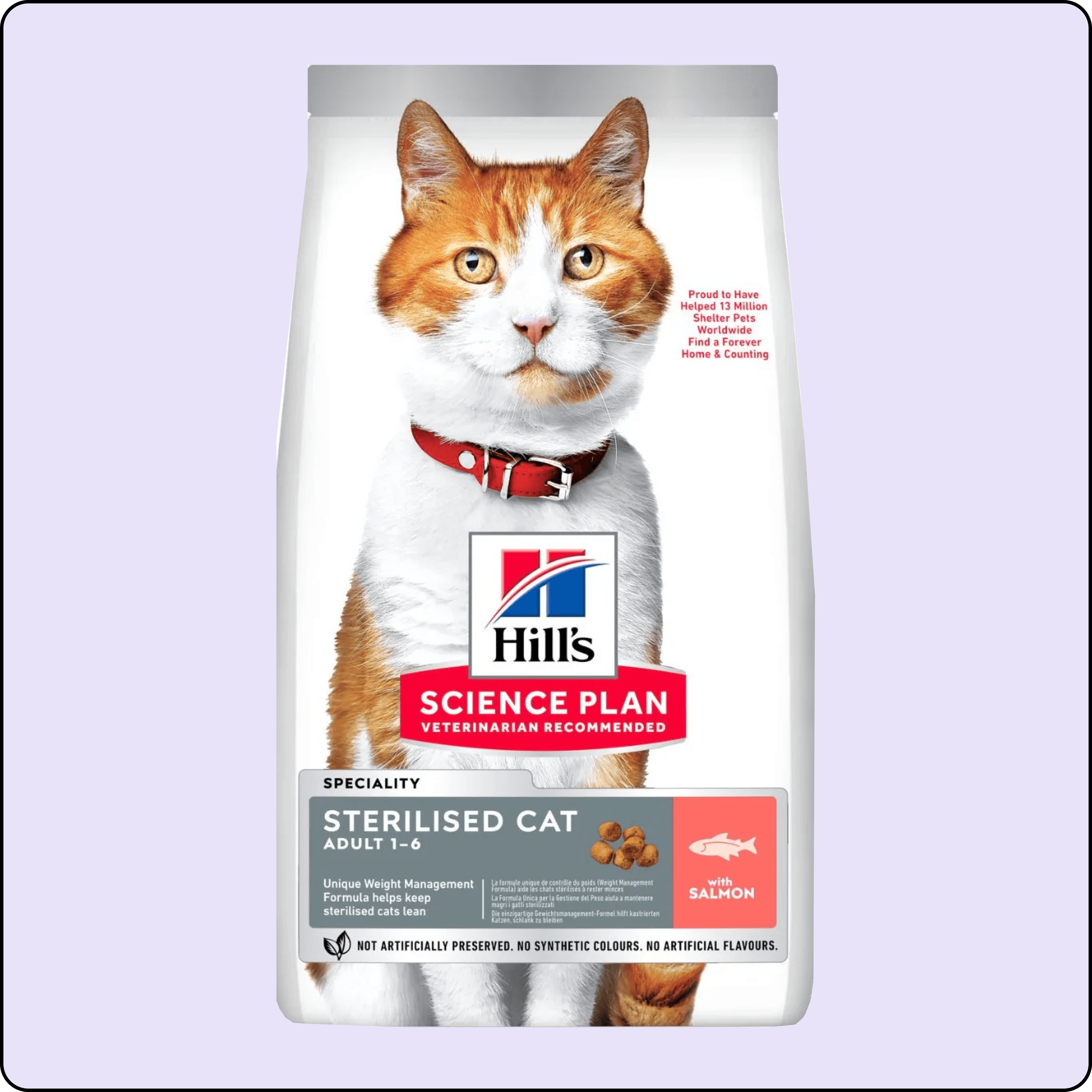 Hill's Science Plan Somonlu Kısırlaştırılmış Yetişkin Kedi Maması 10 kg