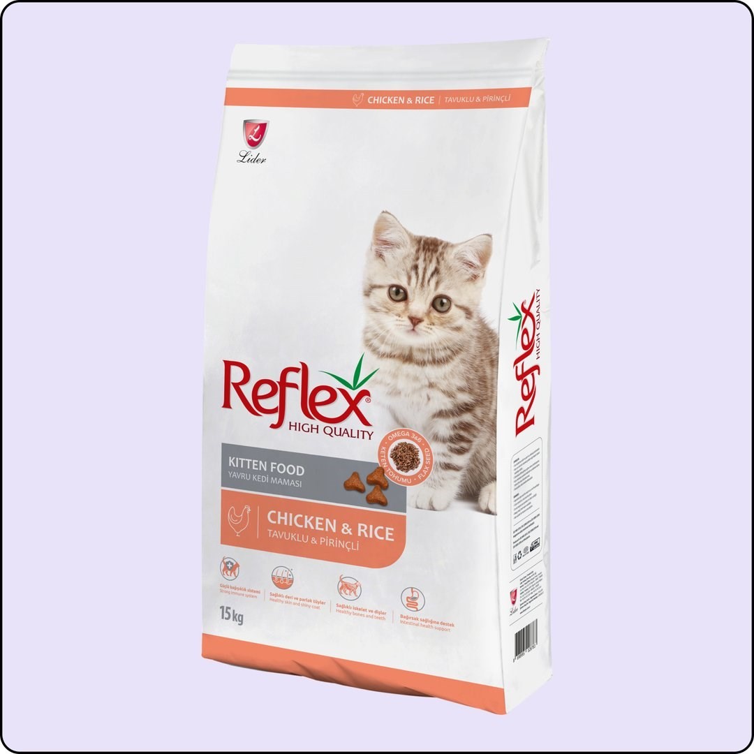 Reflex Kitten Tavuklu Yavru Kedi Maması 15 kg