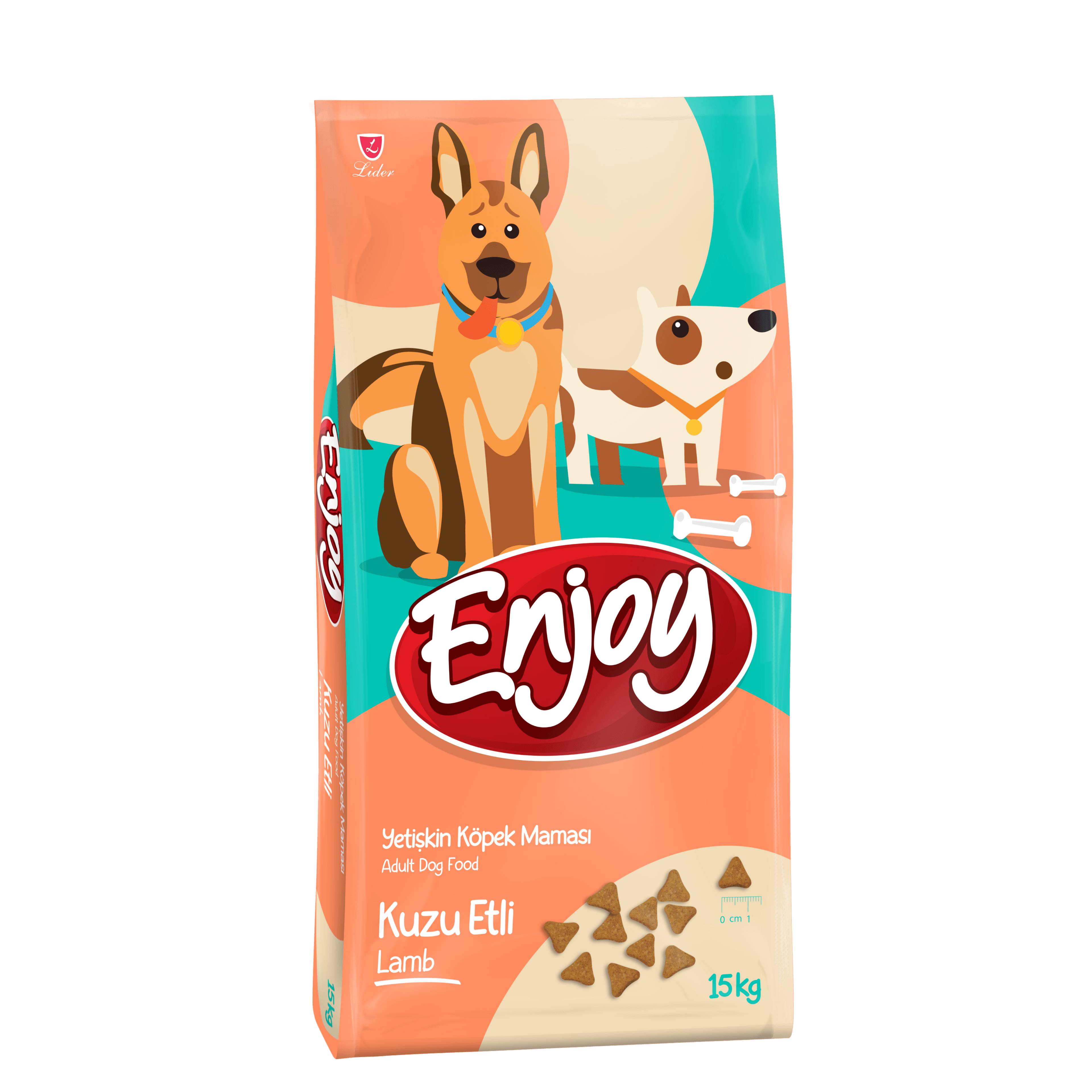 Enjoy Kuzu Etli ve Pirinçli Köpek Maması 15 kg