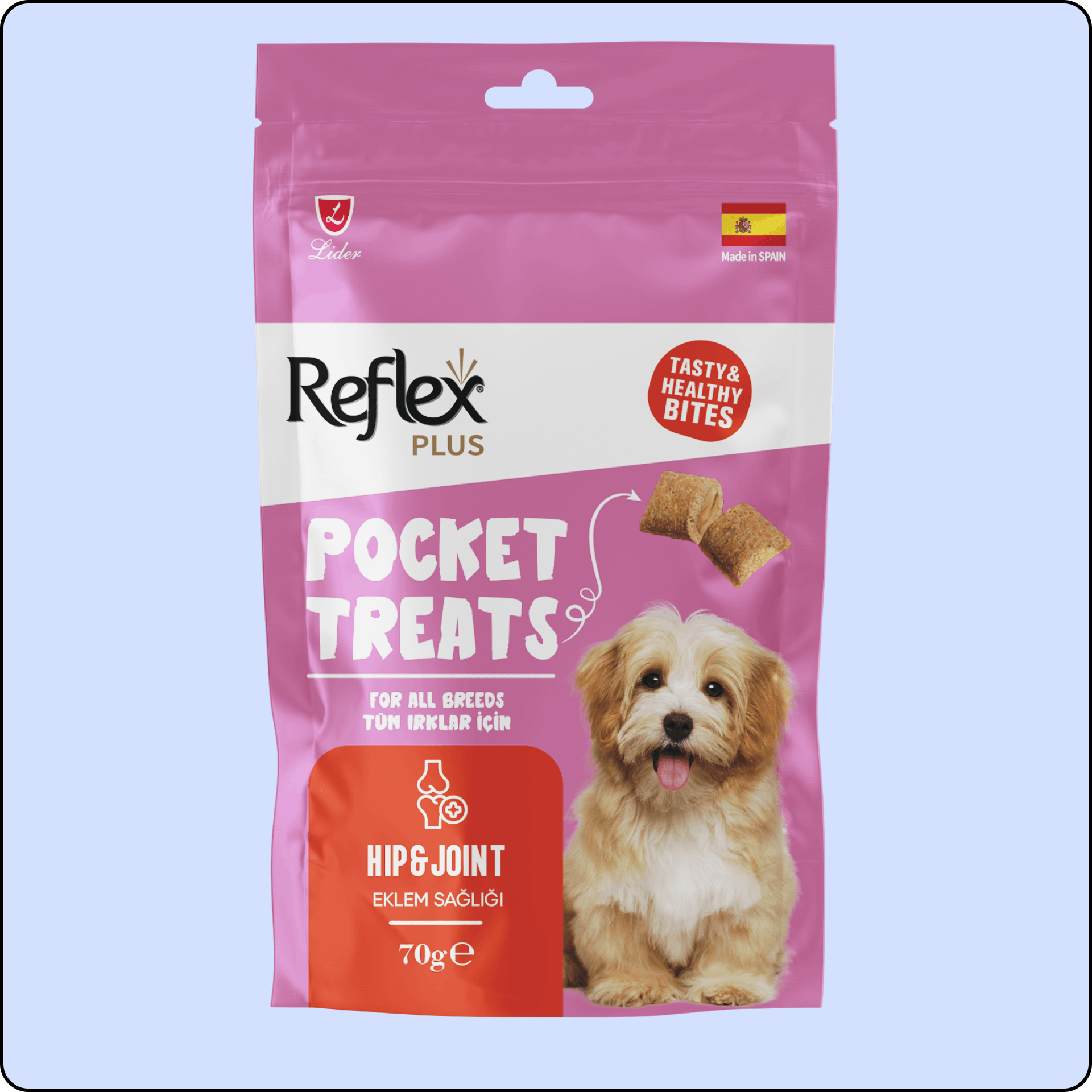 Reflex Pocket Treats Eklem Sağlığı İçin Köpek Ödül Maması 70 gr