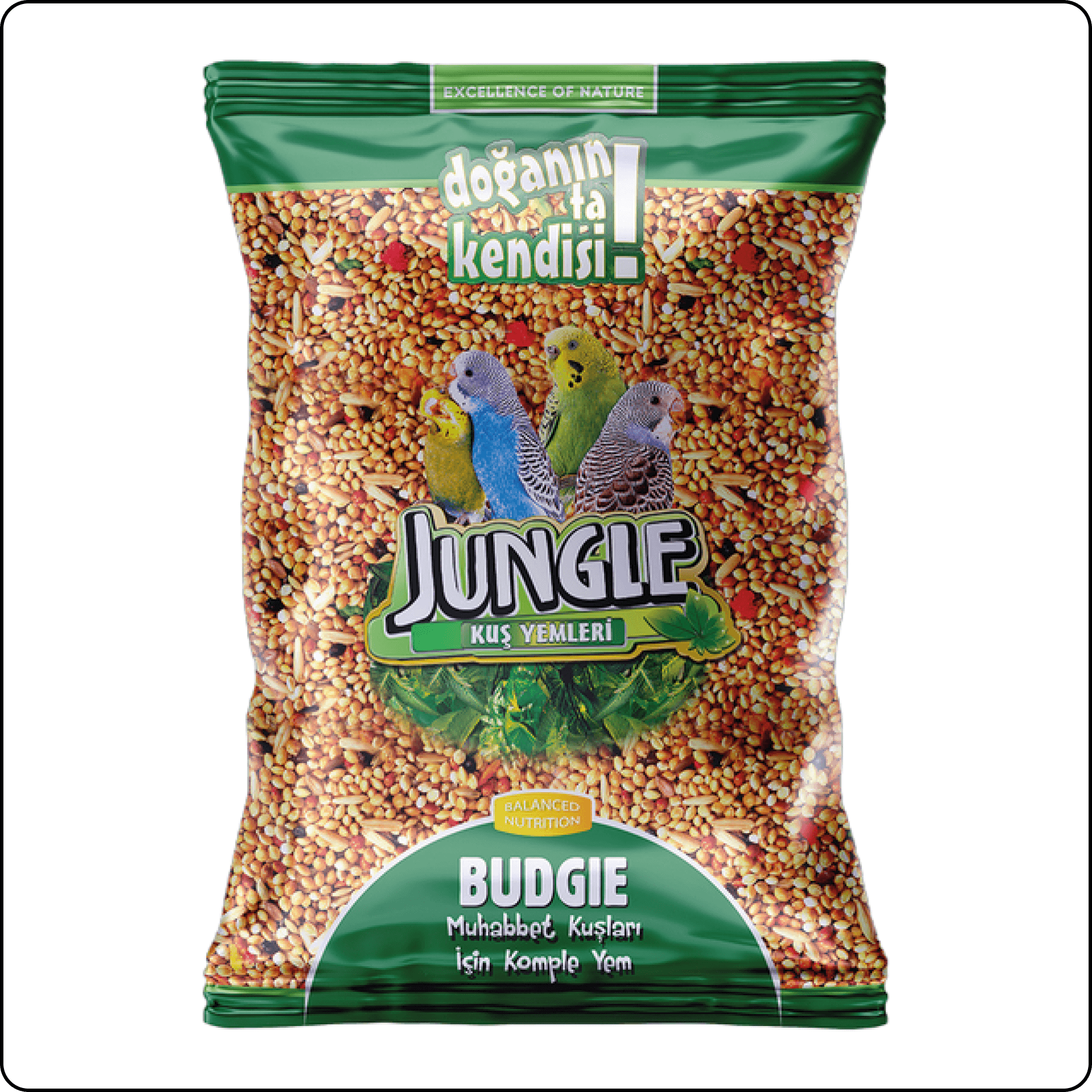 Jungle Muhabbet Kuş Yemi 1 kg