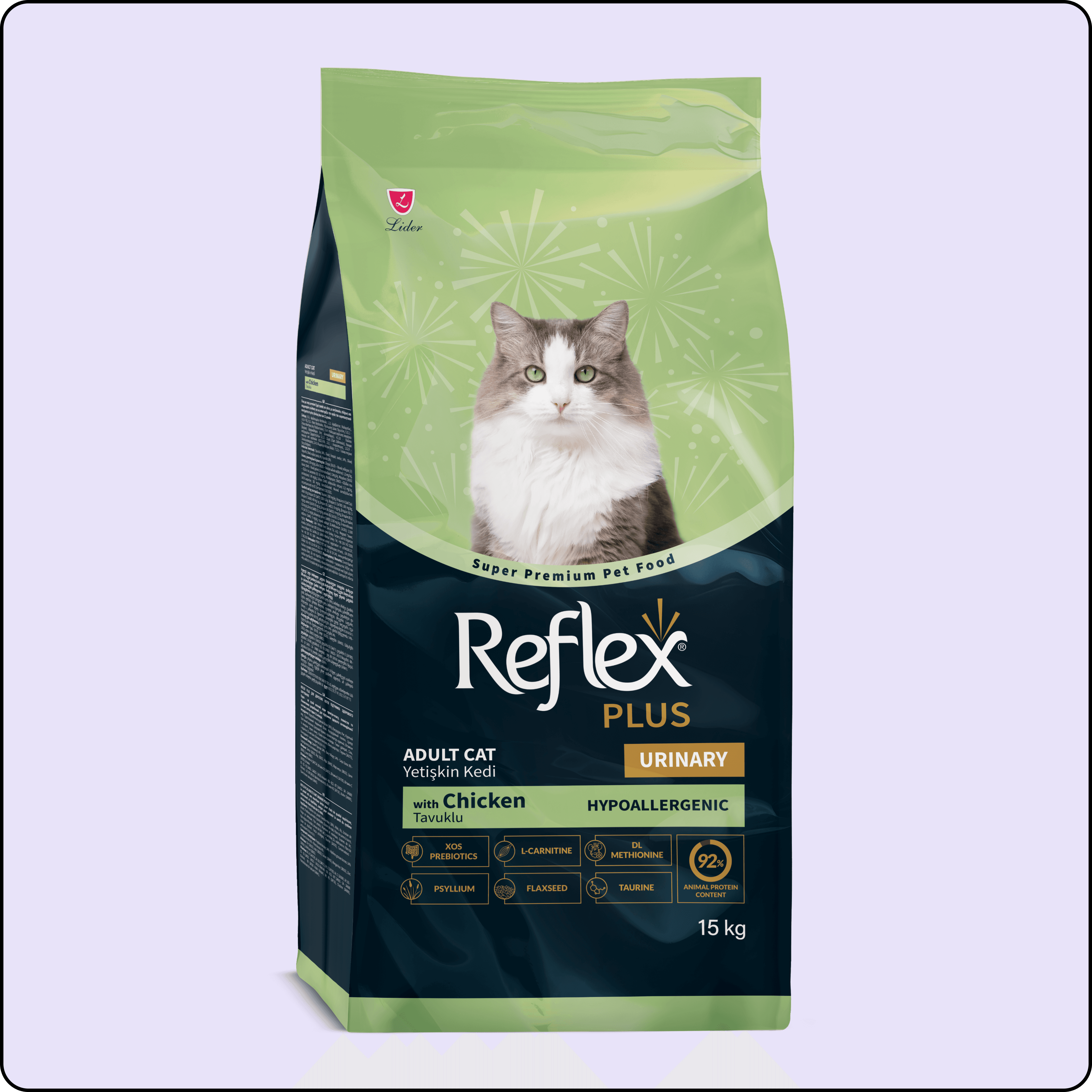 Reflex Plus Urinary Tavuk Etli Yetişkin Kedi Maması 15 kg