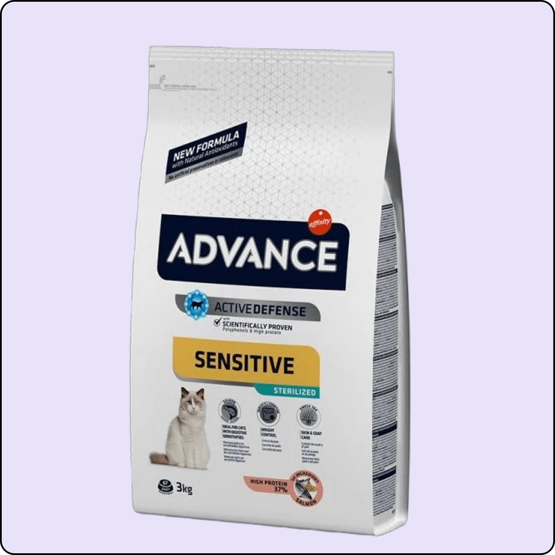 Advance Sensitive Somonlu Kısırlaştırılmış Kedi Maması 3 kg