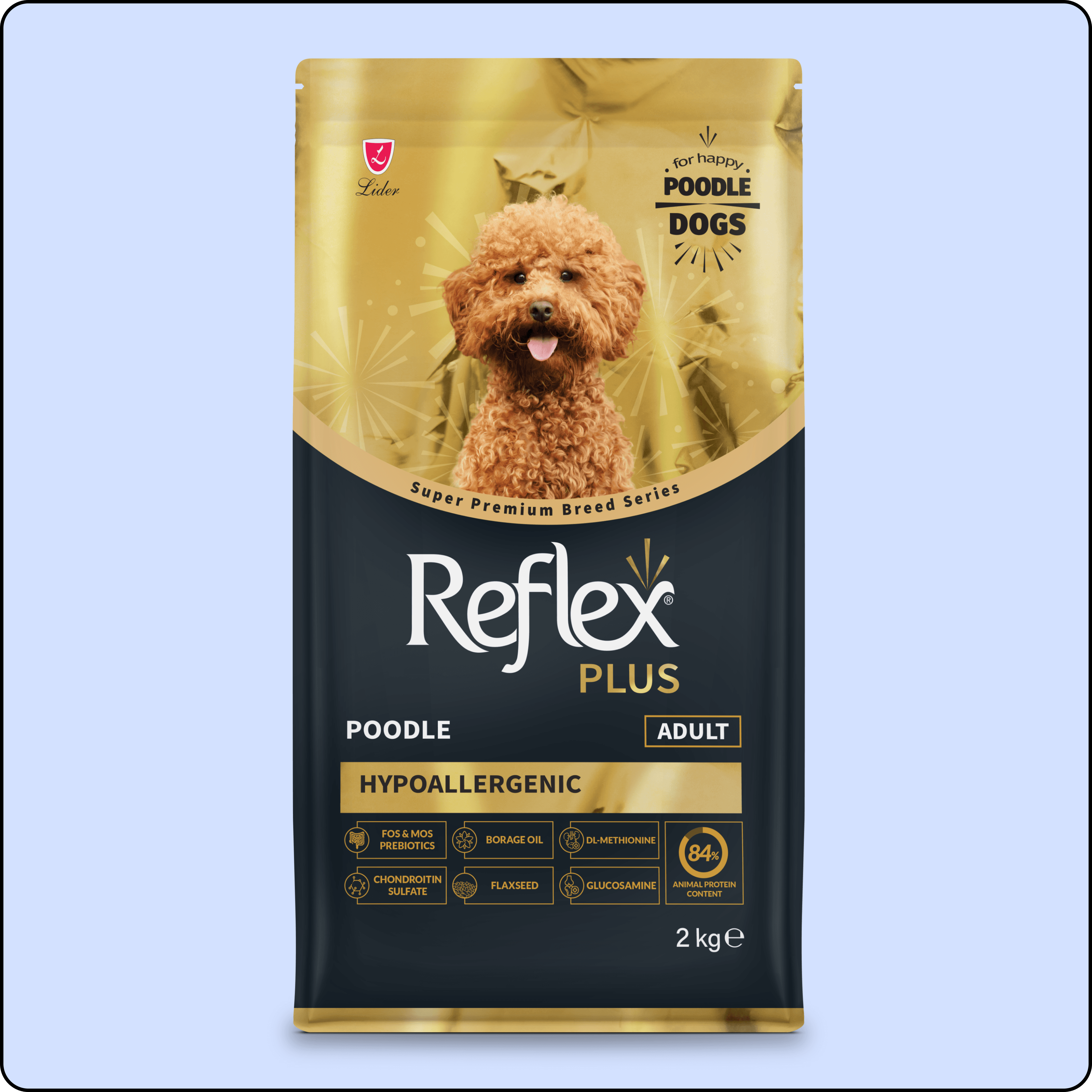 Reflex Plus Poodle Yetişkin Köpek Maması 2 kg