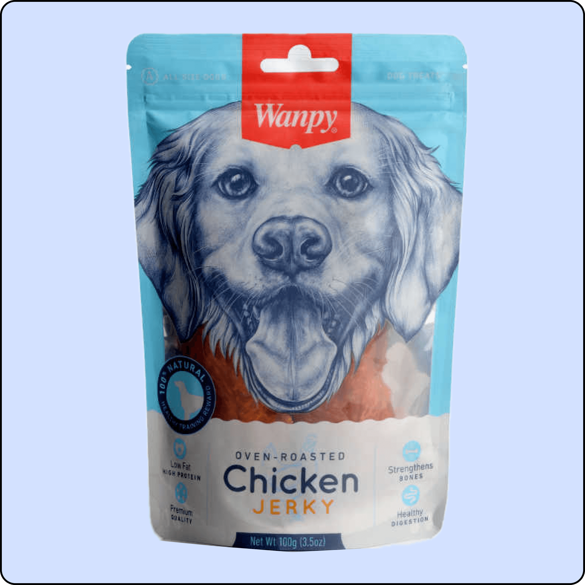 Wanpy Oven Roasted Gerçek Tavuk Fileto Köpek Ödülü 100 gr