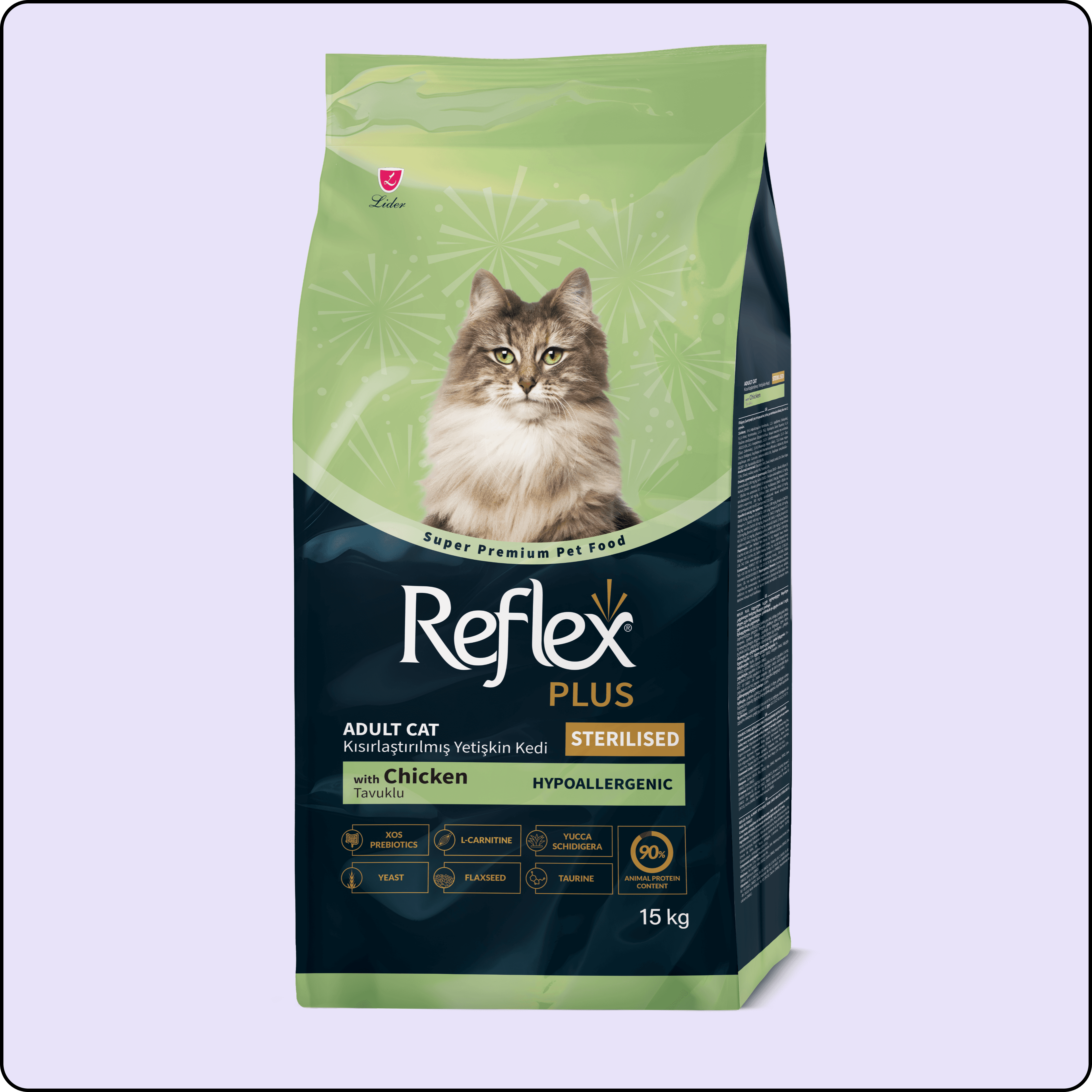 Reflex Plus Tavuklu Sterilised Kedi Maması 15 kg